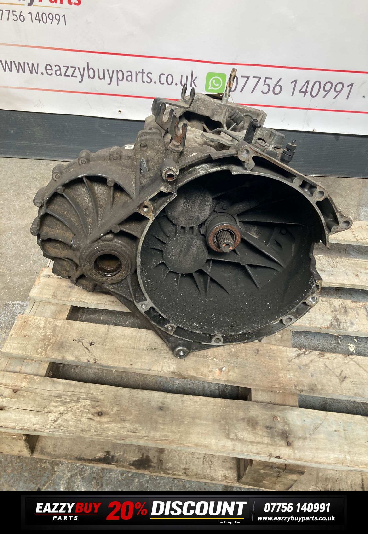 Ford Transit Custom MK8 Gearbox 2.2 Diesel 6 Speed Manual FG66T fk2r-7002-cga