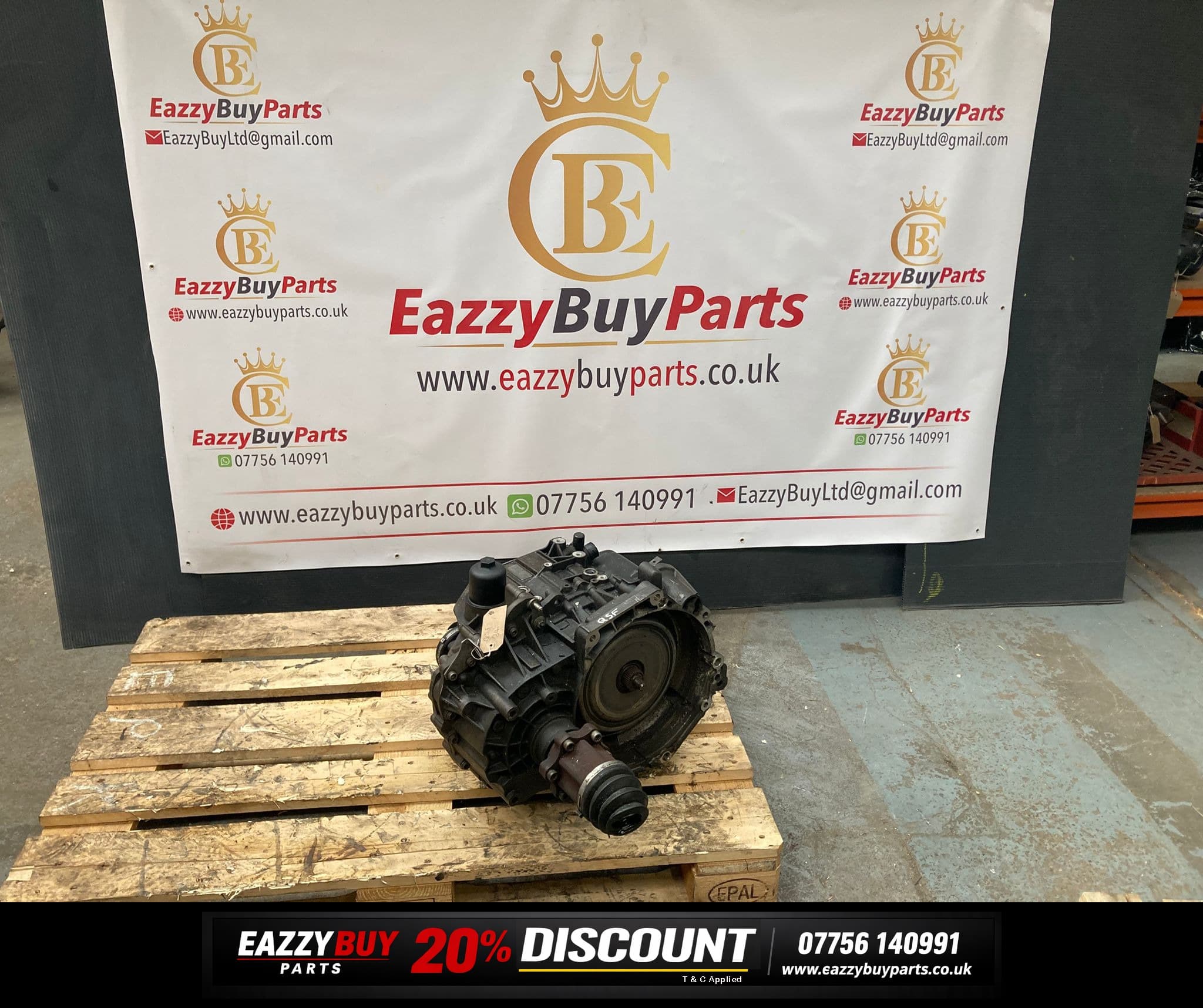 SEAT VW SKODA Gearbox DSG QSF gearbox 2.0 diesel