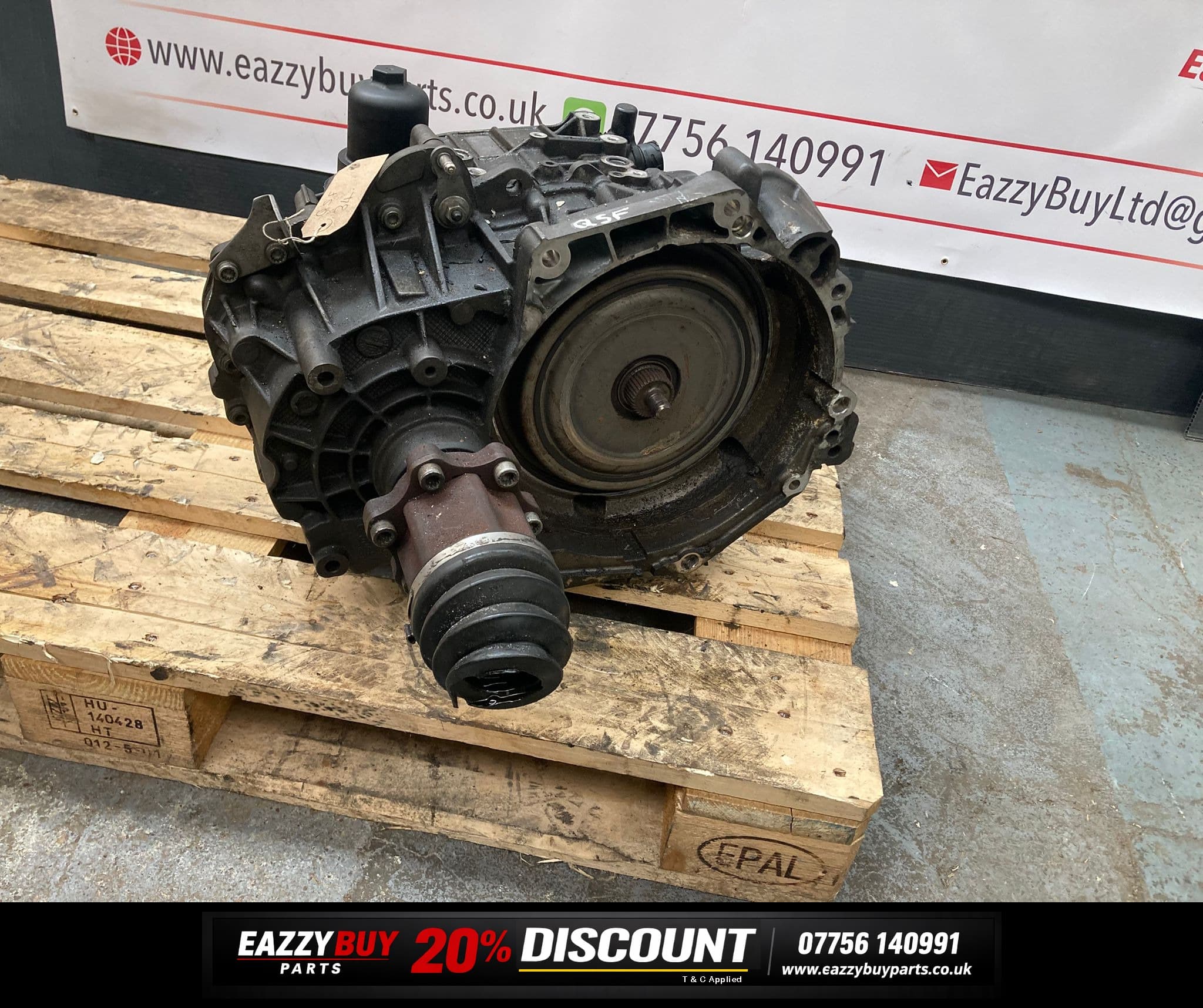 SEAT VW SKODA Gearbox DSG QSF gearbox 2.0 diesel