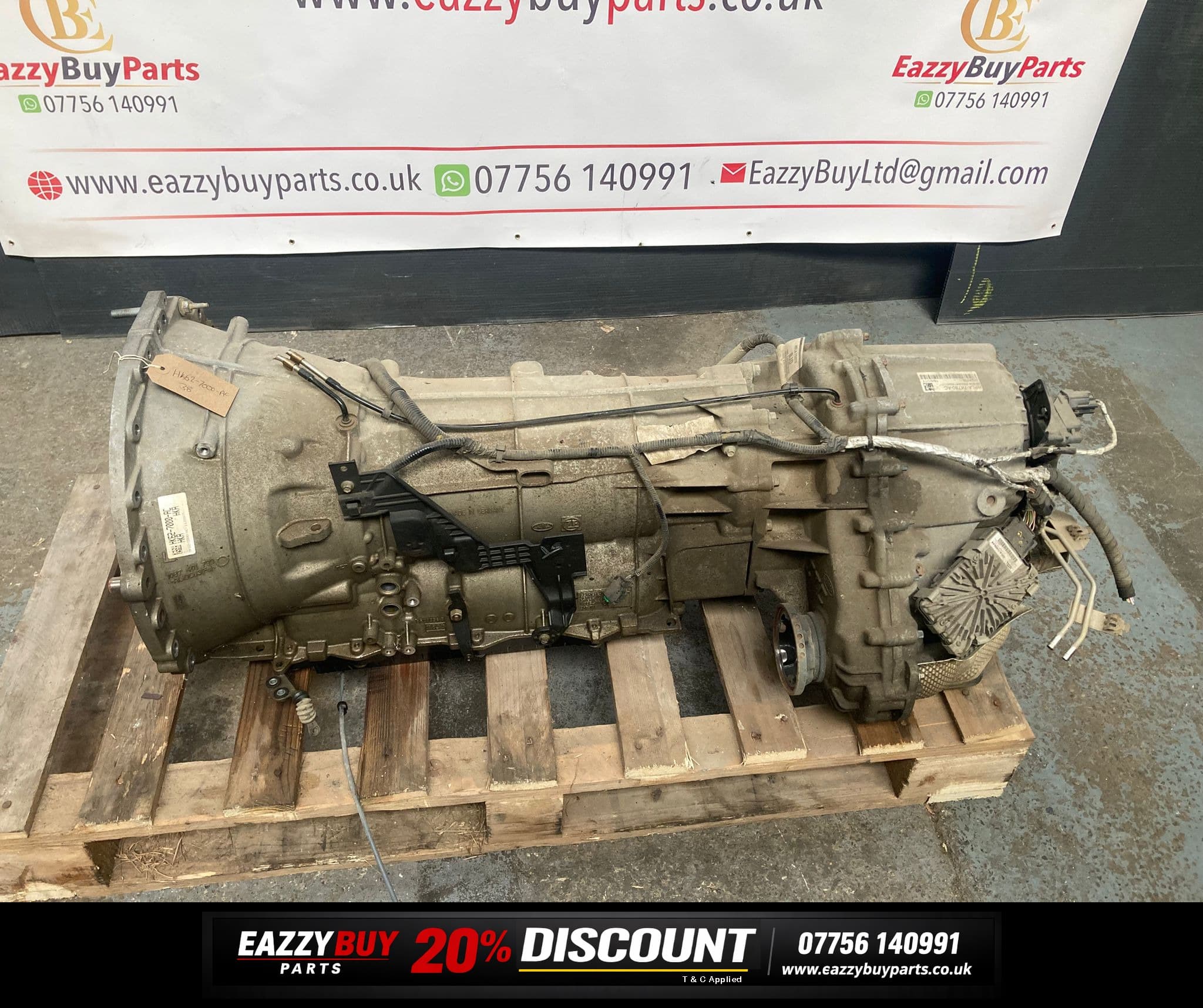 Land Rover Discovery L462 2018-22 Gearbox 8 Speed Automatic 8HP70 hk62-7000-ac