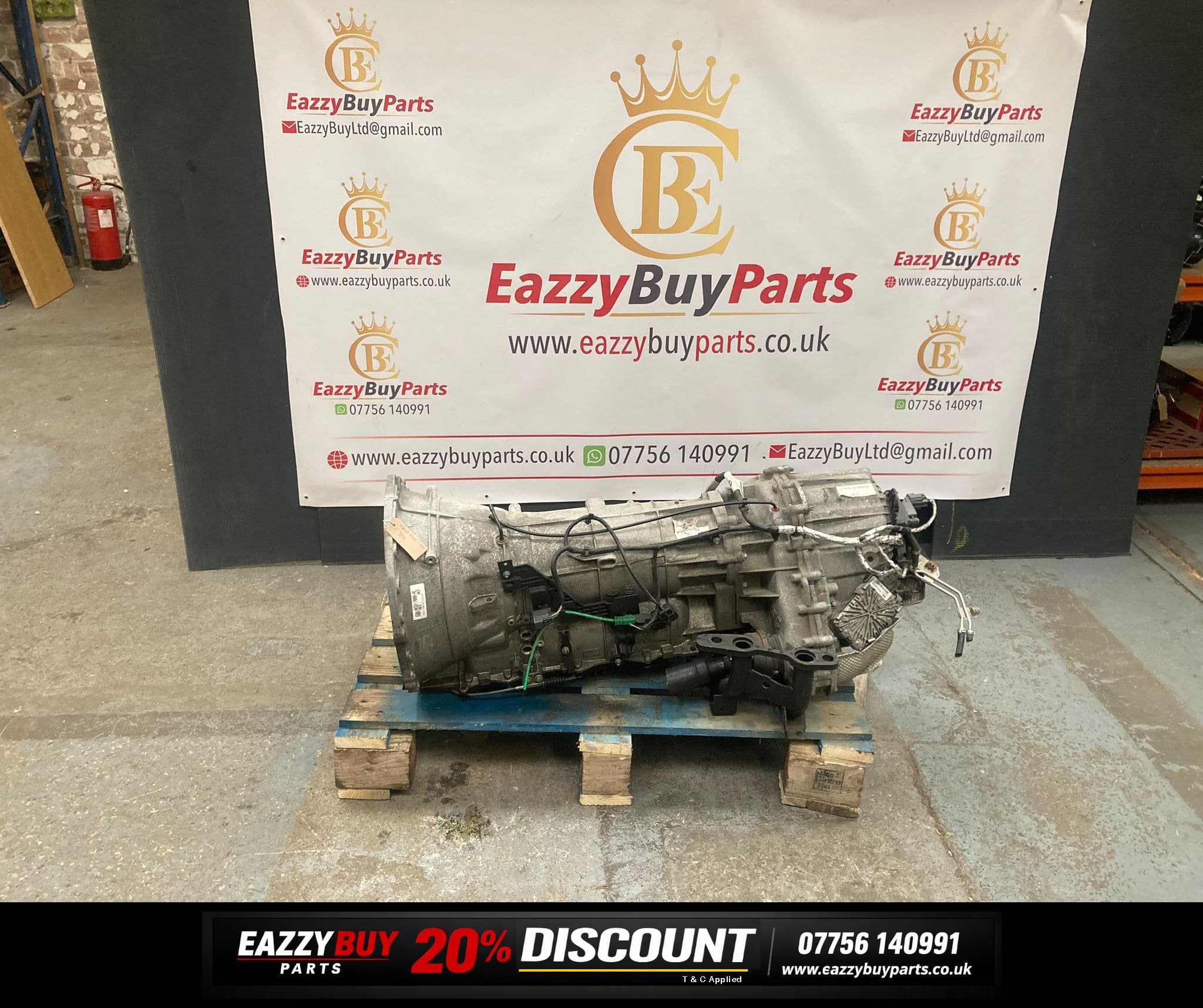 Land Rover Discovery L462 2018-22 Gearbox 8 Speed Auto HK62-7000-AC