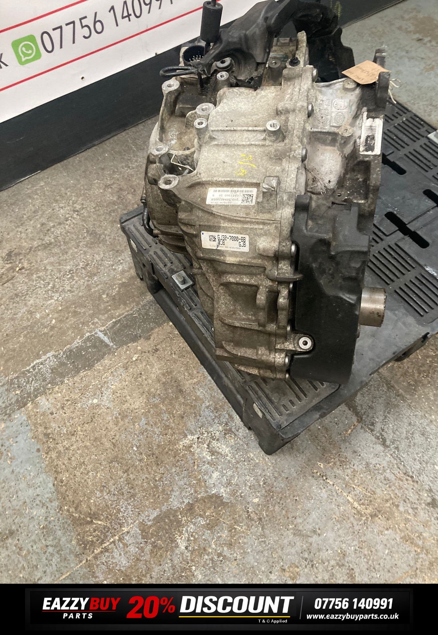 Range Rover Evoque 9 Speed Automatic 204DT Gearbox 2.0 Diesel GJ32-7000-bb