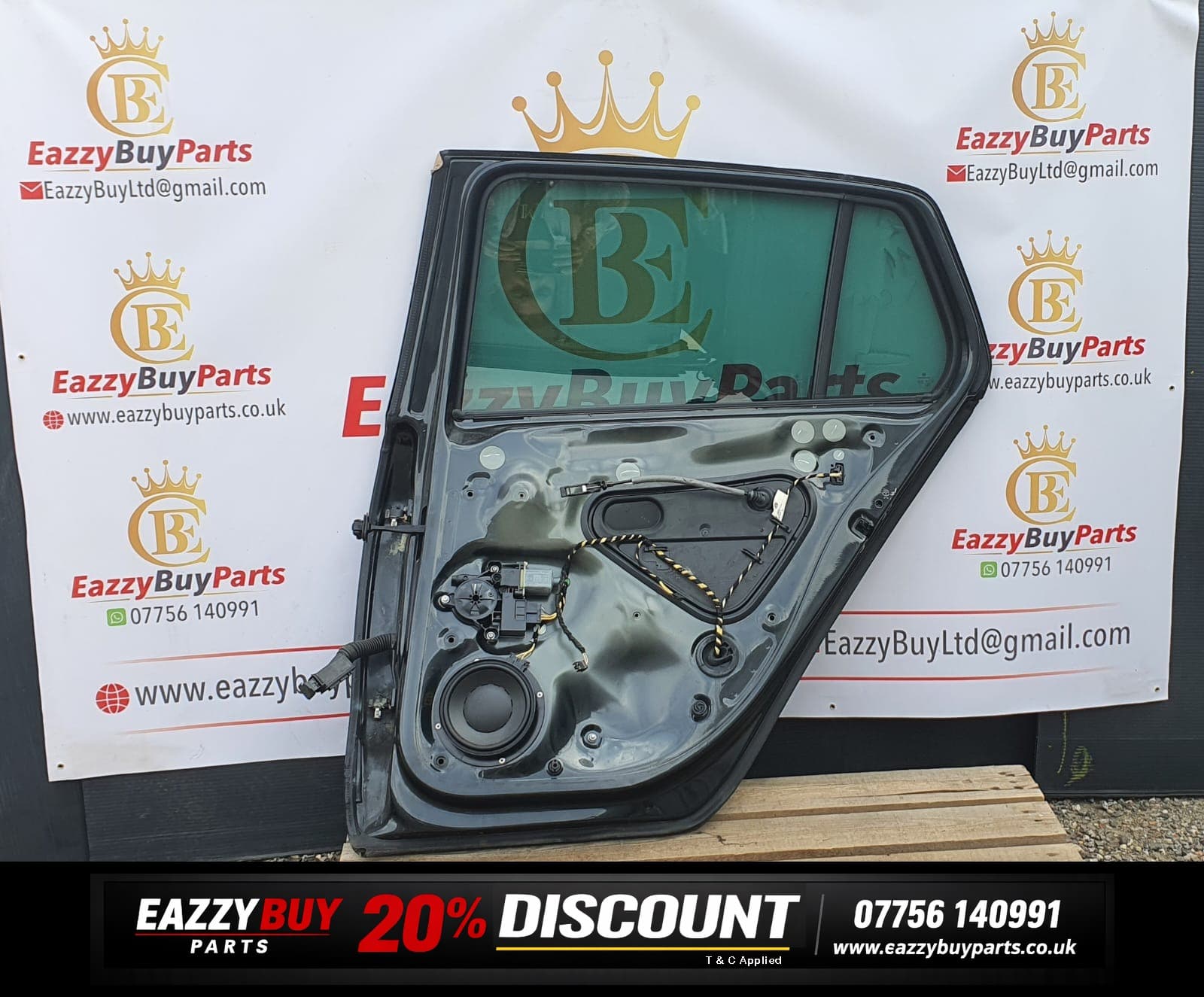 VW GOLF OSR DOOR GREY