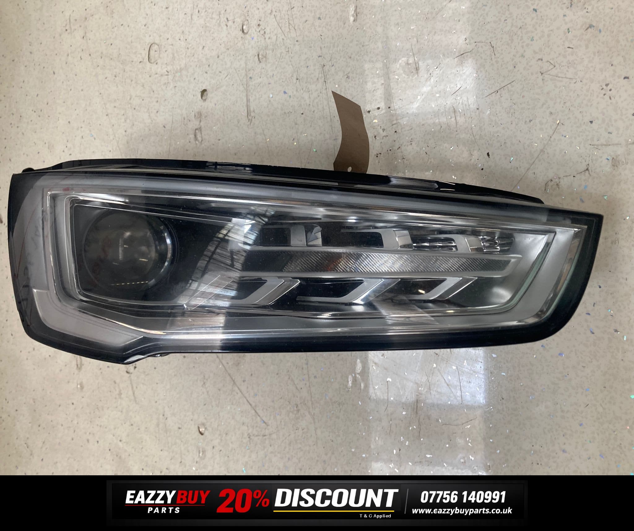 Audi A1 Facelift S Line Driver Side 2015-2018 Right Headlight 8xa941006a