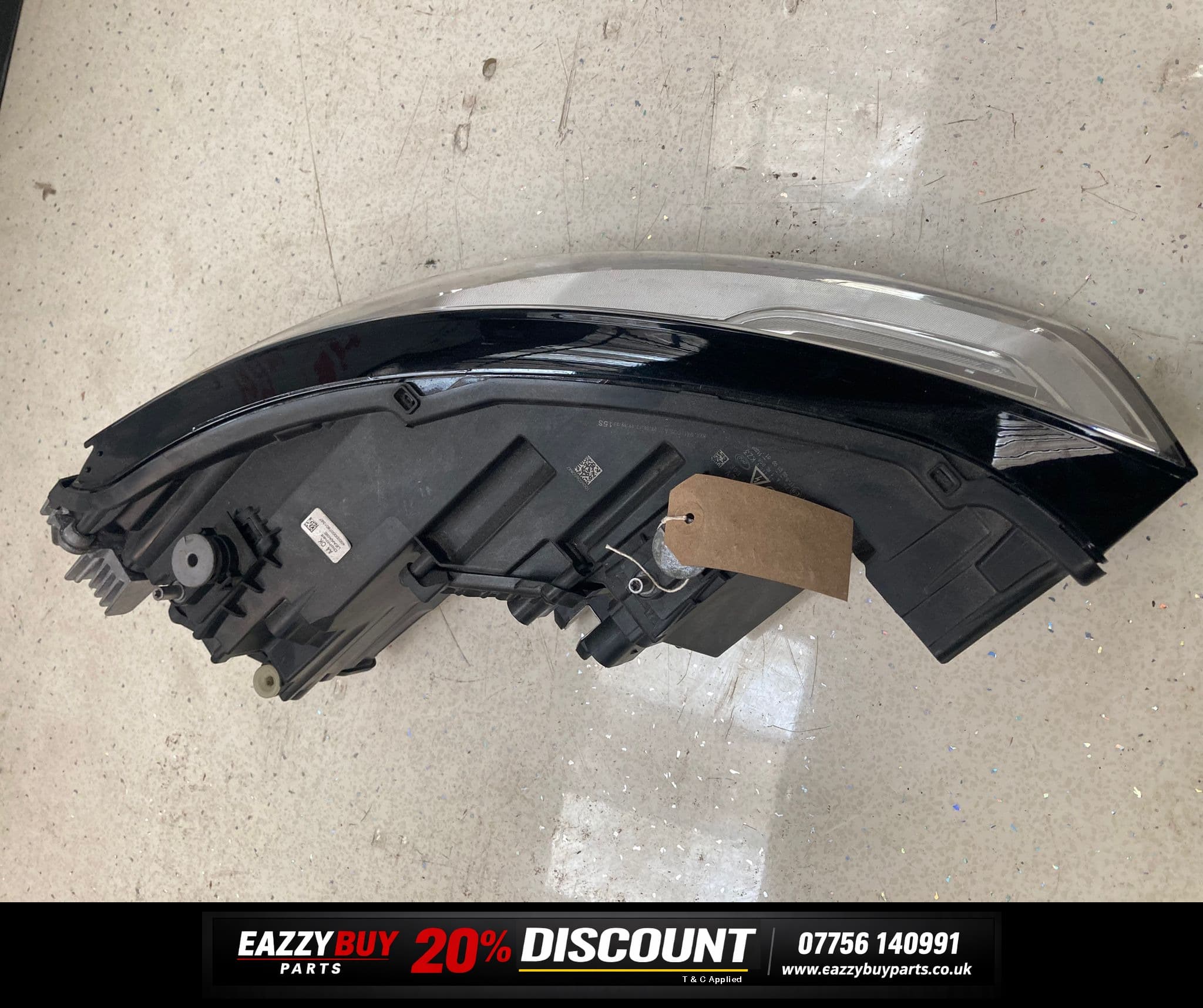 AUDI A1 2014-2019 FRONT LEFT PASSENGER SIDE HEAD LIGHT HEADLAMP 8XA941005A