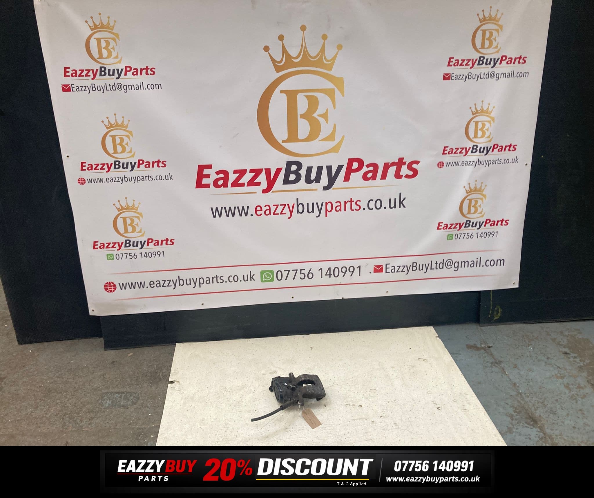 Mercedes A Class W176 2013-2018 Brake Caliper Rear Right Driver Side A2464232298