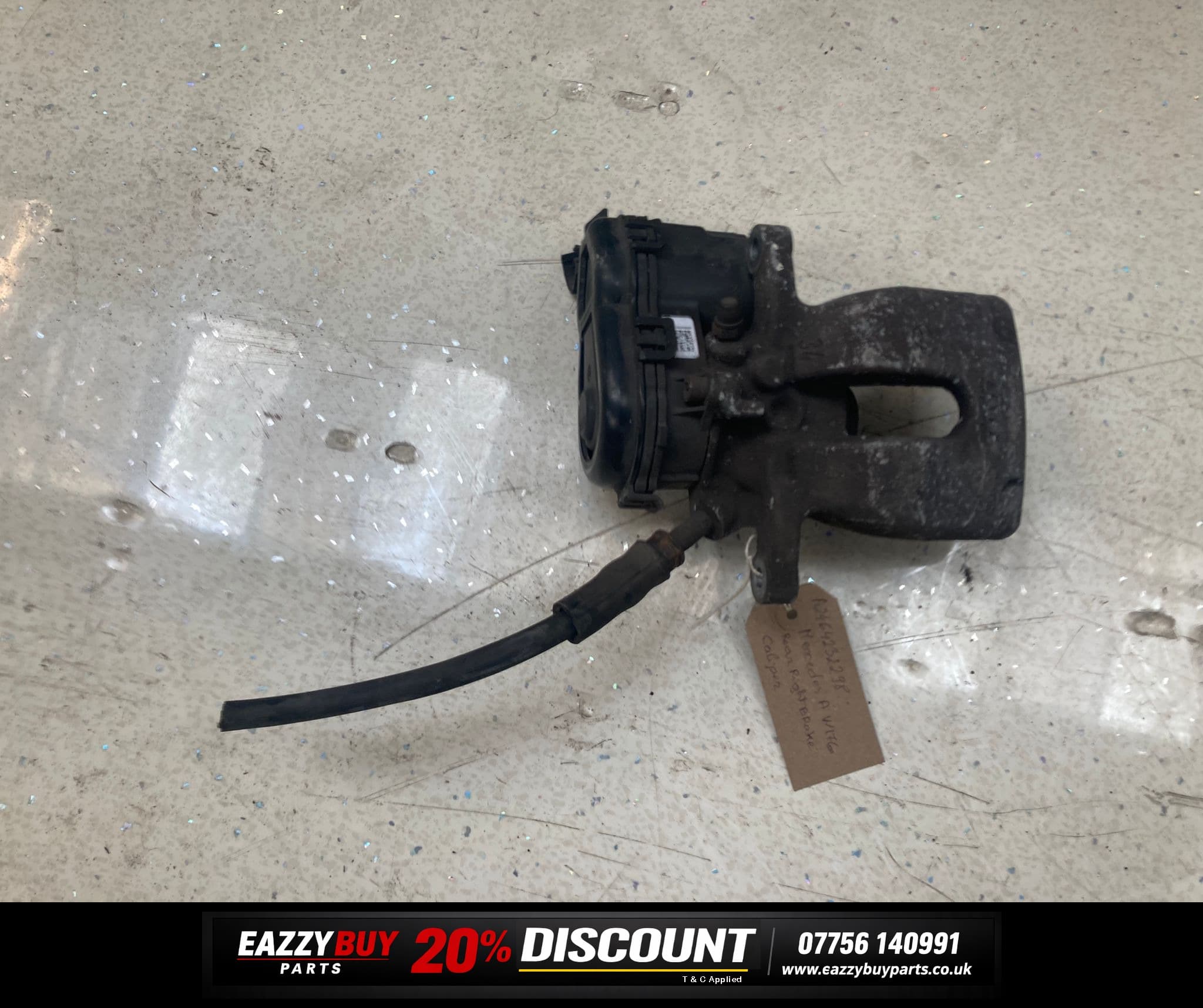 Mercedes A Class W176 2013-2018 Brake Caliper Rear Right Driver Side A2464232298