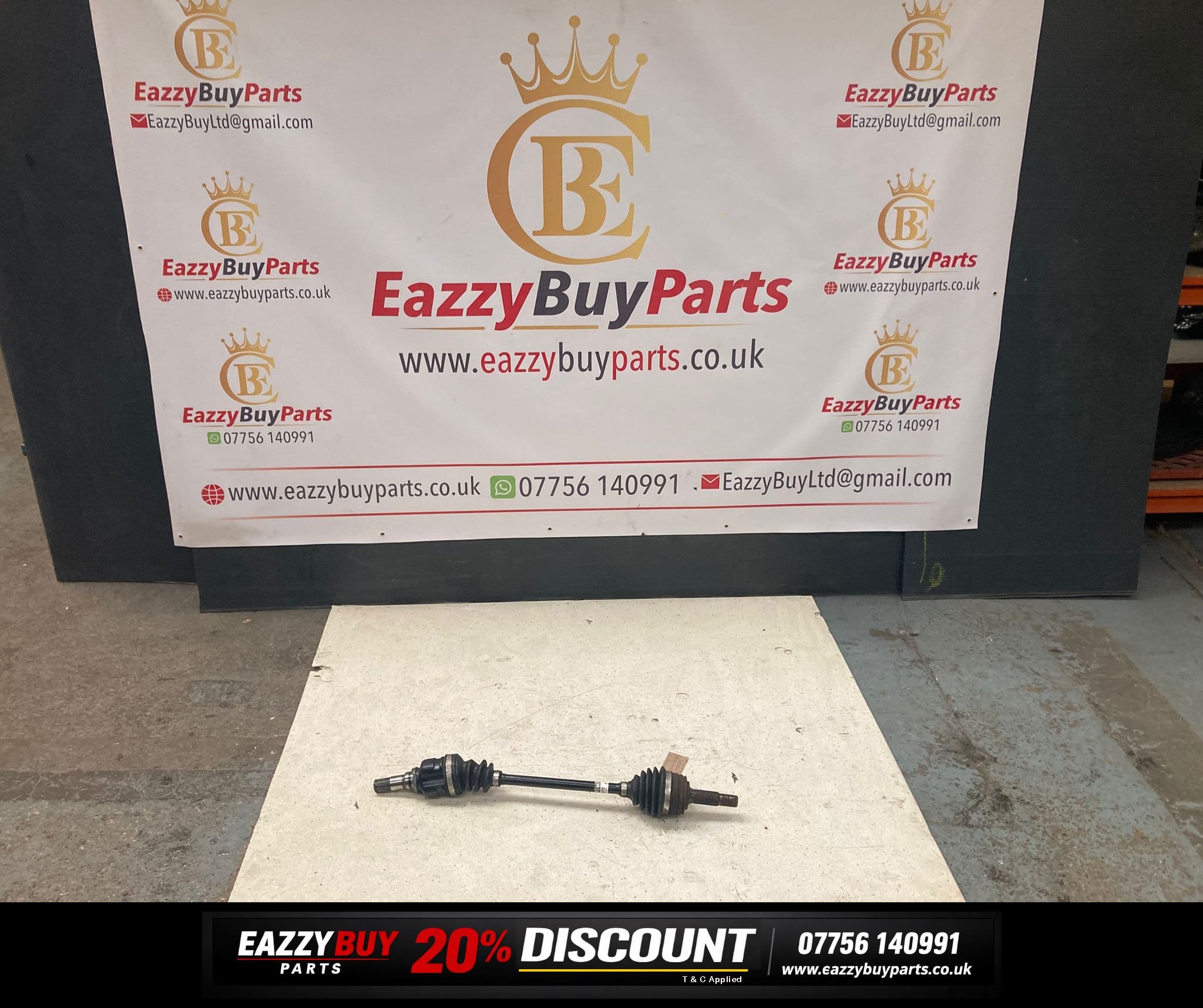 Toyota Aygo MK2 2014-2021 Front Left Driveshaft 43420-0h040-a