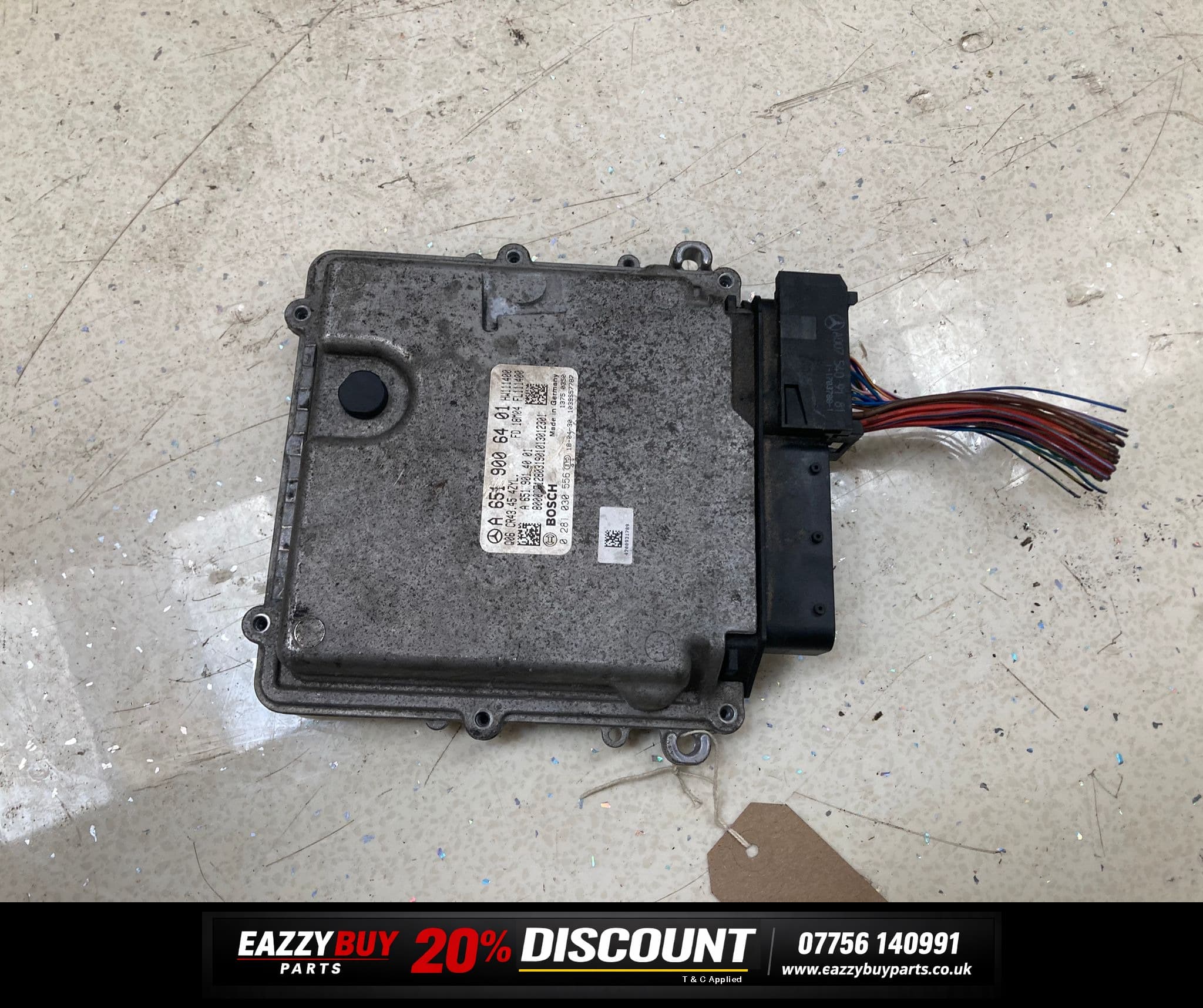 Mercedes-Benz GLC 2015-2020 Engine Control Unit A6519006401