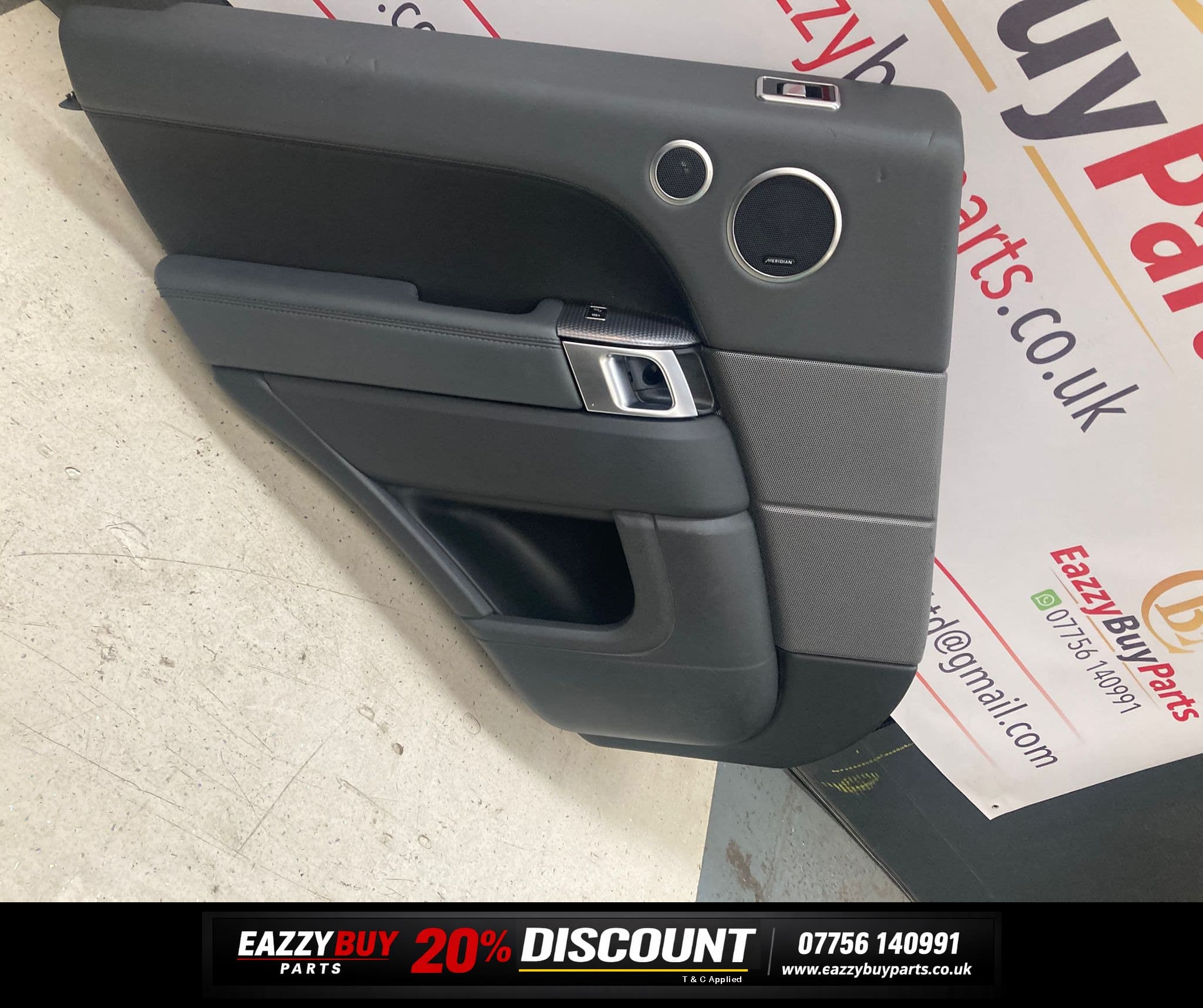 Range Rover Sport L494 Passenger Side 13-22 Rear Left Door Card Panel DK6