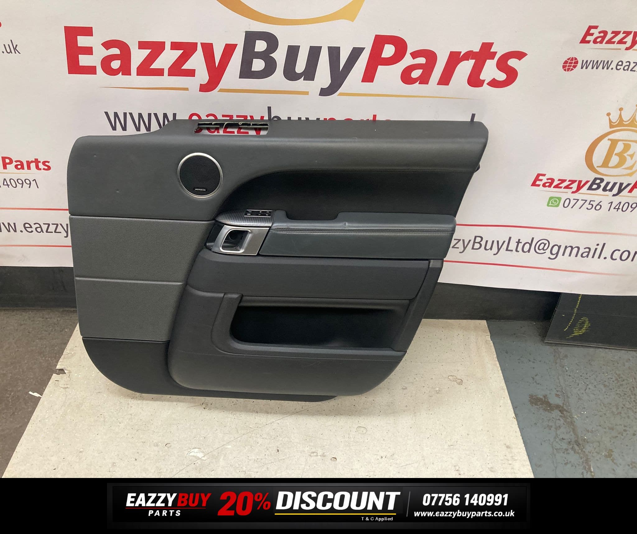 Range Rover Sport L494 Driver Side 13-22 Front Right Door Card Panel D
