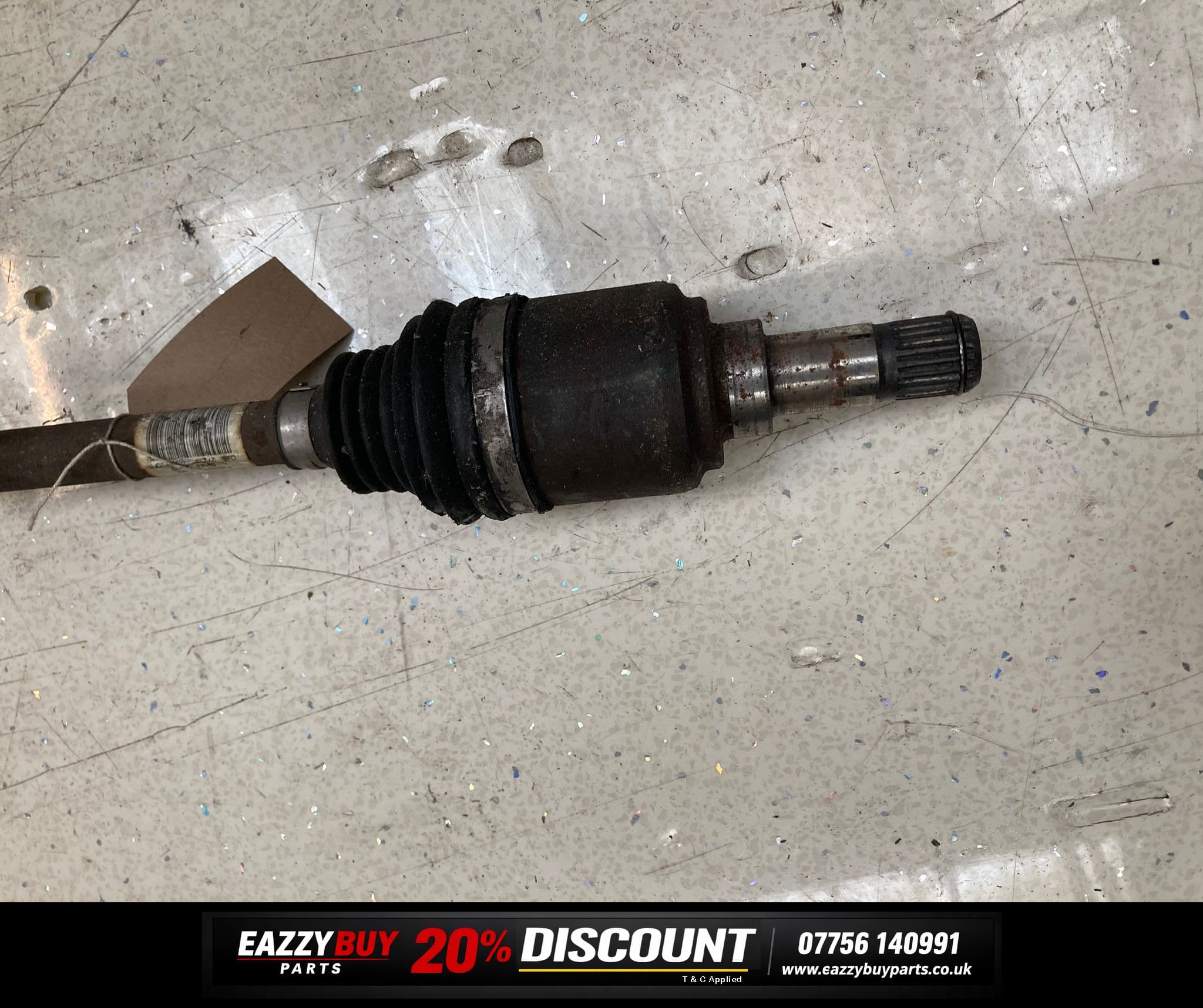 FIAT 500 MK1 07-24 Driveshaft 00519554810