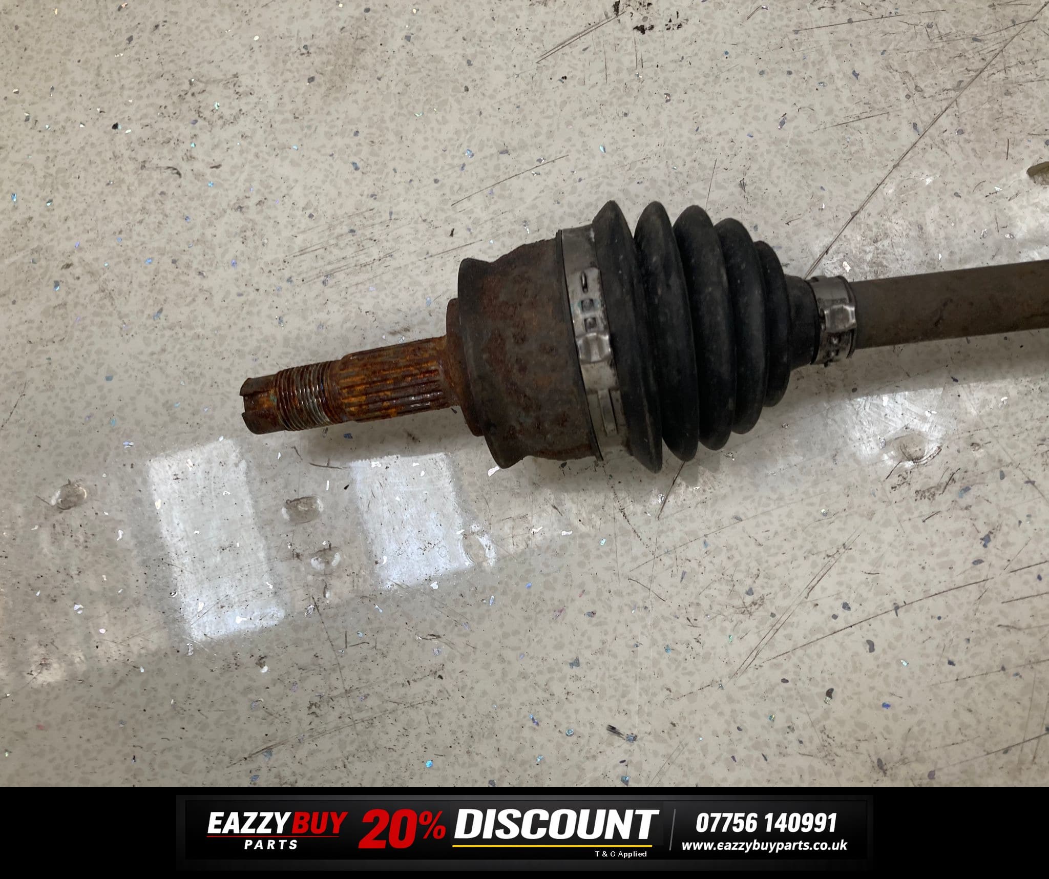 FIAT 500 MK1 07-24 Driveshaft 00519554810