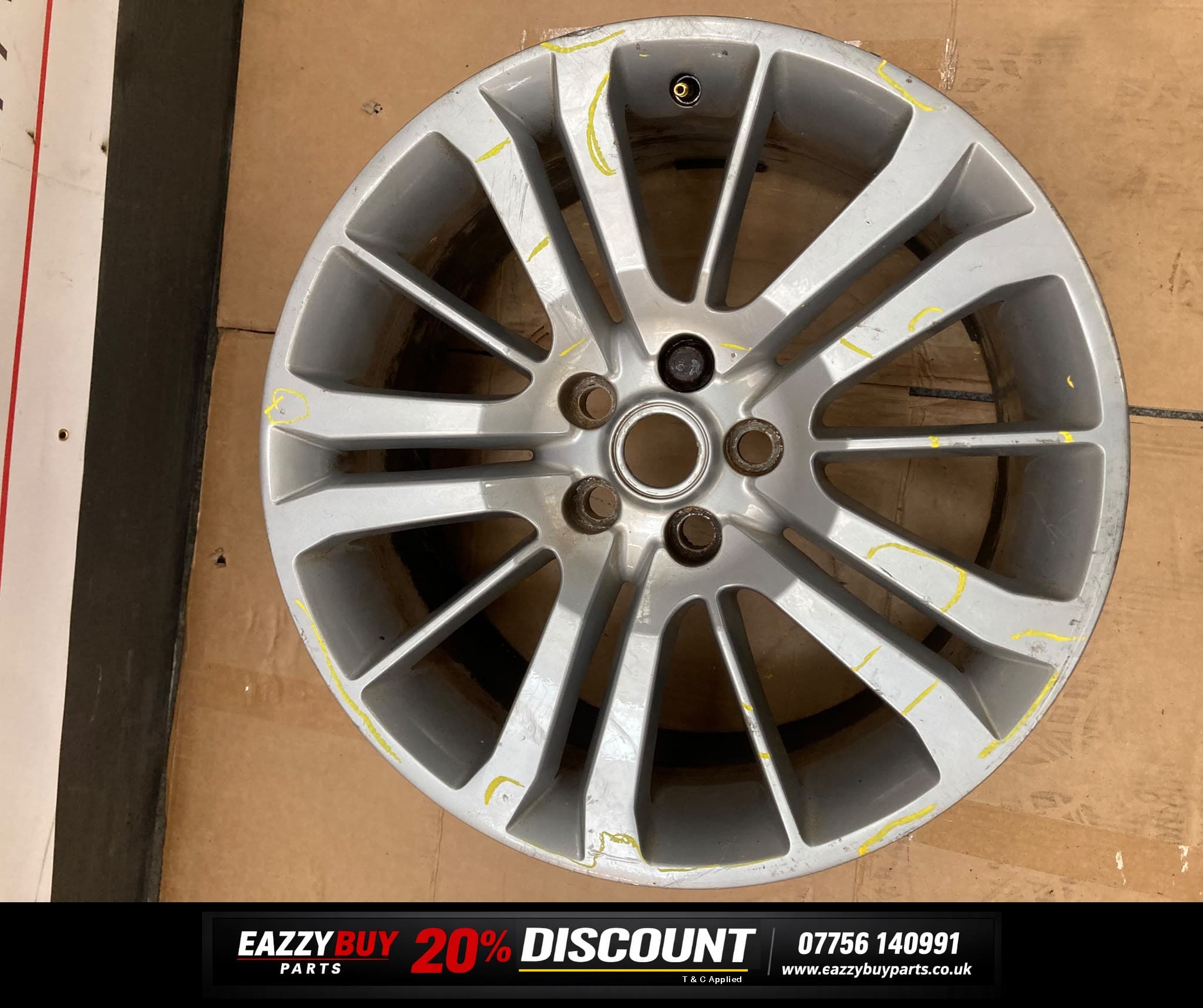 Range Rover Sport L320 10-11 R20 SET OF 4 NO TYRES 9h321007