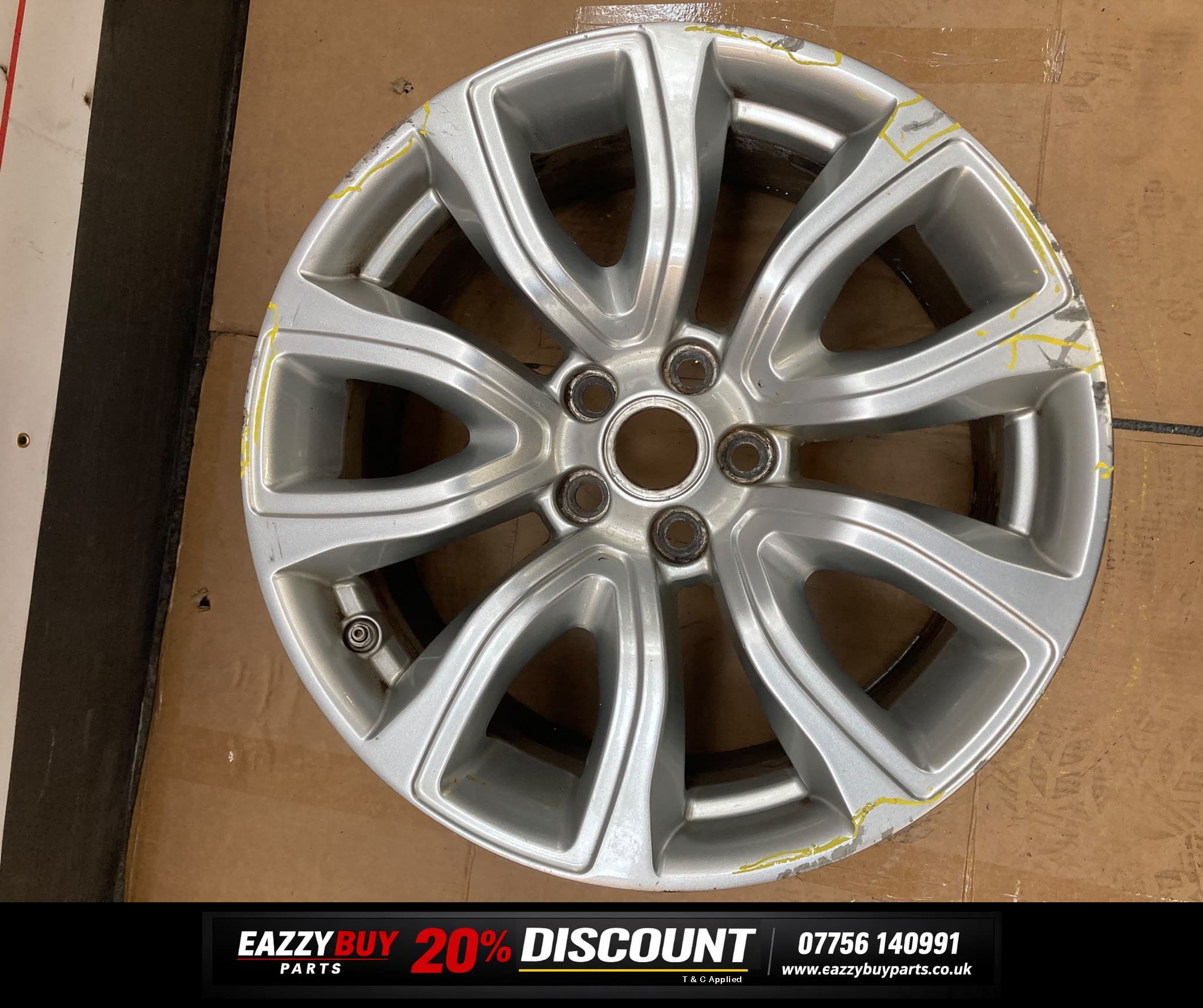 Range Rover Evoque L538 11-18 8J alloy wheel NO TYRE EJ321007AA