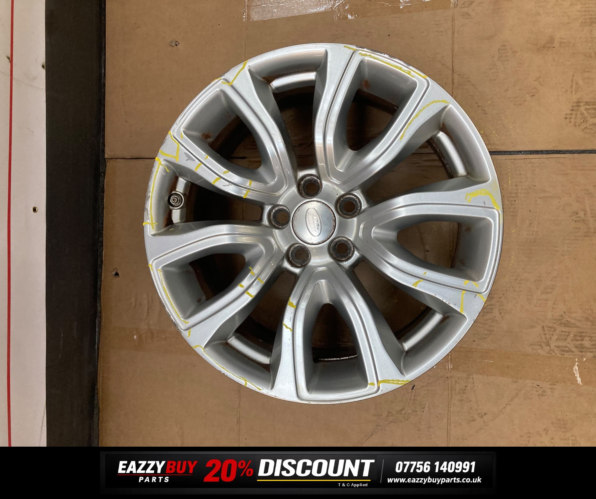 Range Rover Evoque L538 11-18 8J alloy wheel NO TYRE EJ321007AA