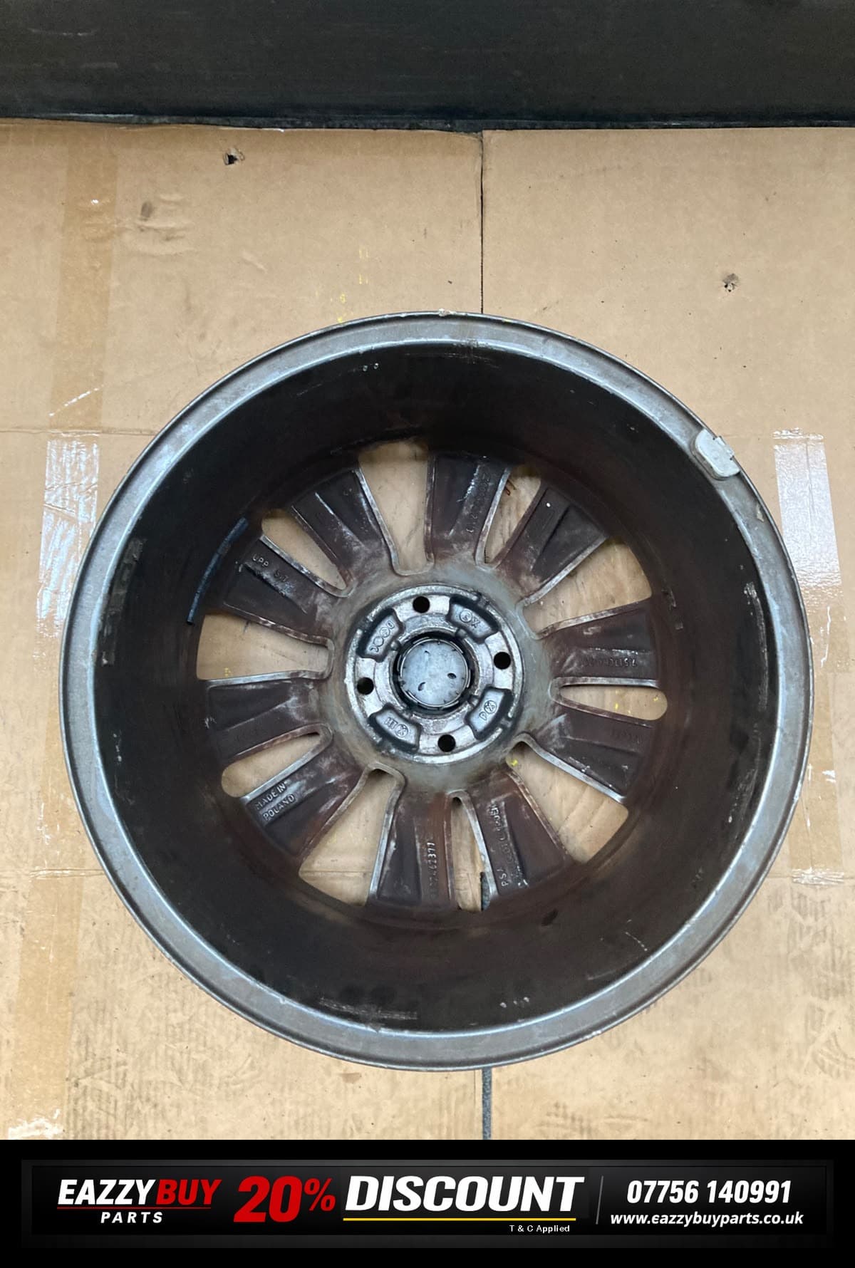 PEUGEOT 3008 I 09 7.5J 17" Wheel NO TYRE 9802462377