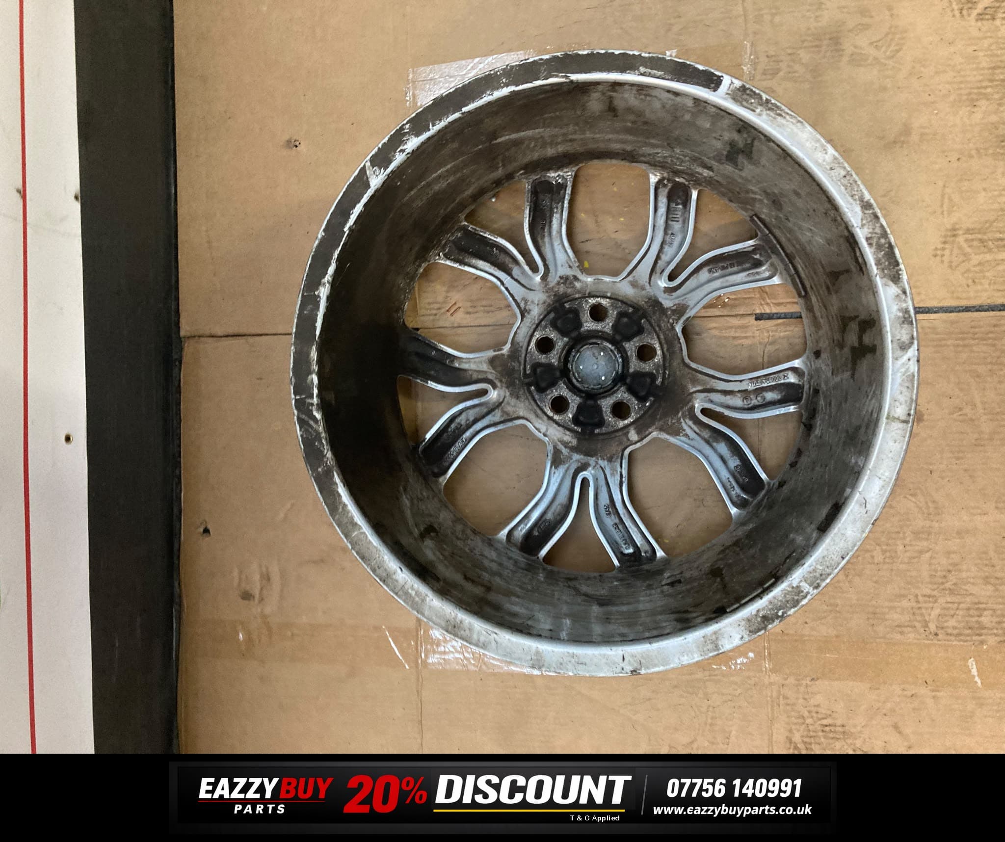 Land Rover Discovery Sport L550 14-20 8J 19" Alloy Wheel NO TYRE FK7M1007LA