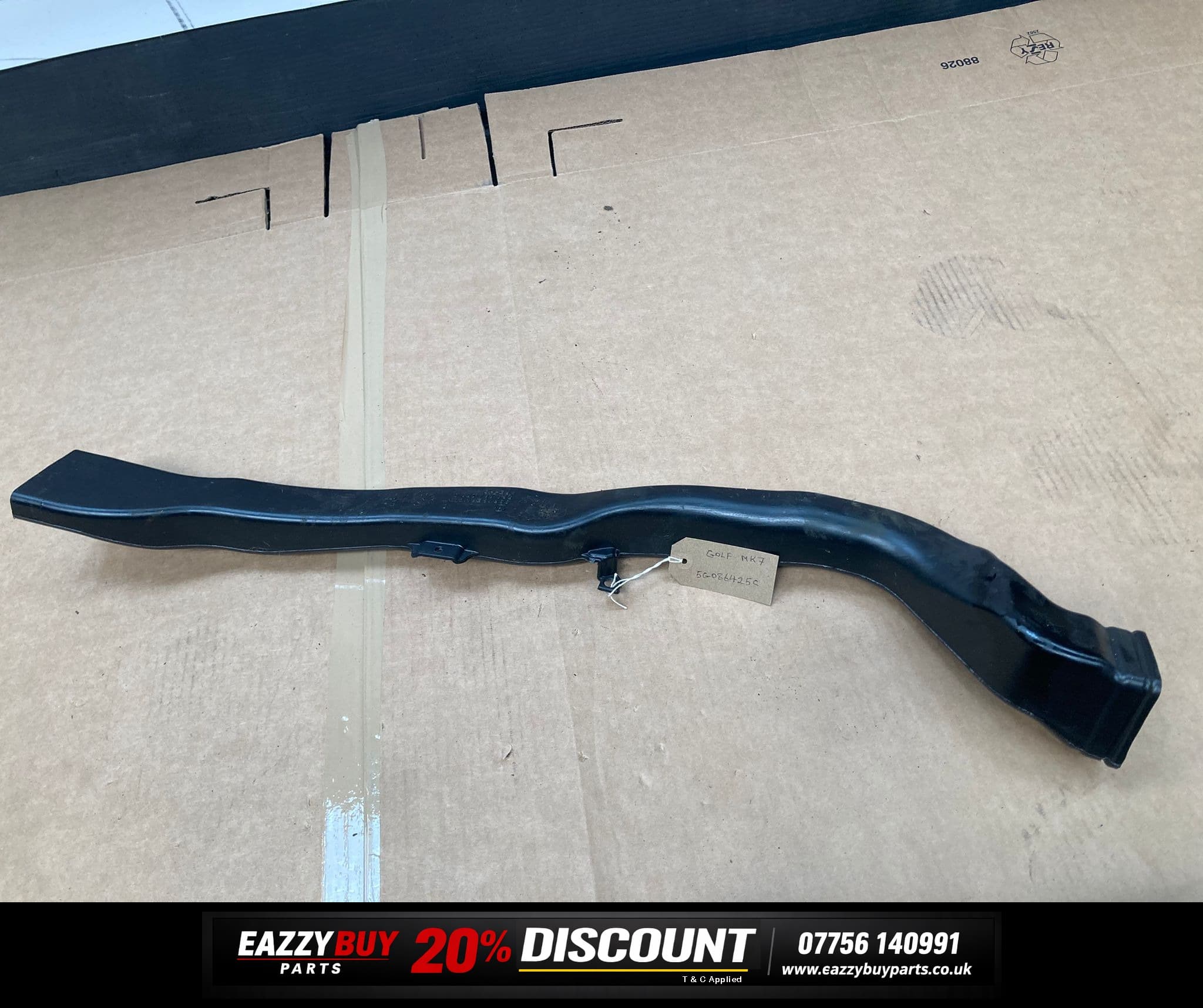 VW GOLF 5G MK7 Center Console Air Guide Channel 5G0864253C