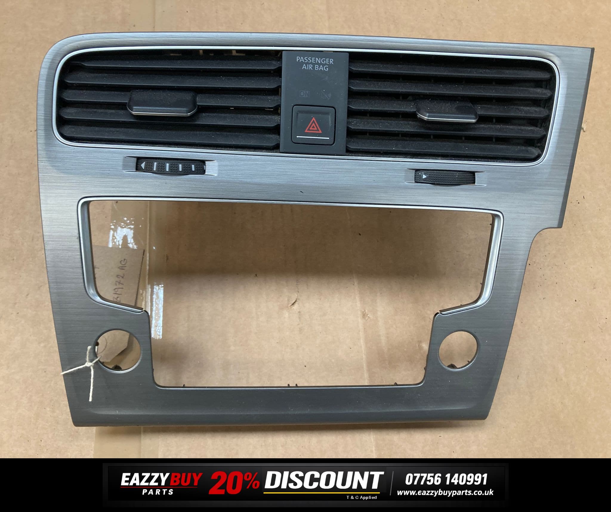 Volkswagen Golf MK7 13-20 Dashboard Air Vent Heater Centre Dash 5G2819728AG