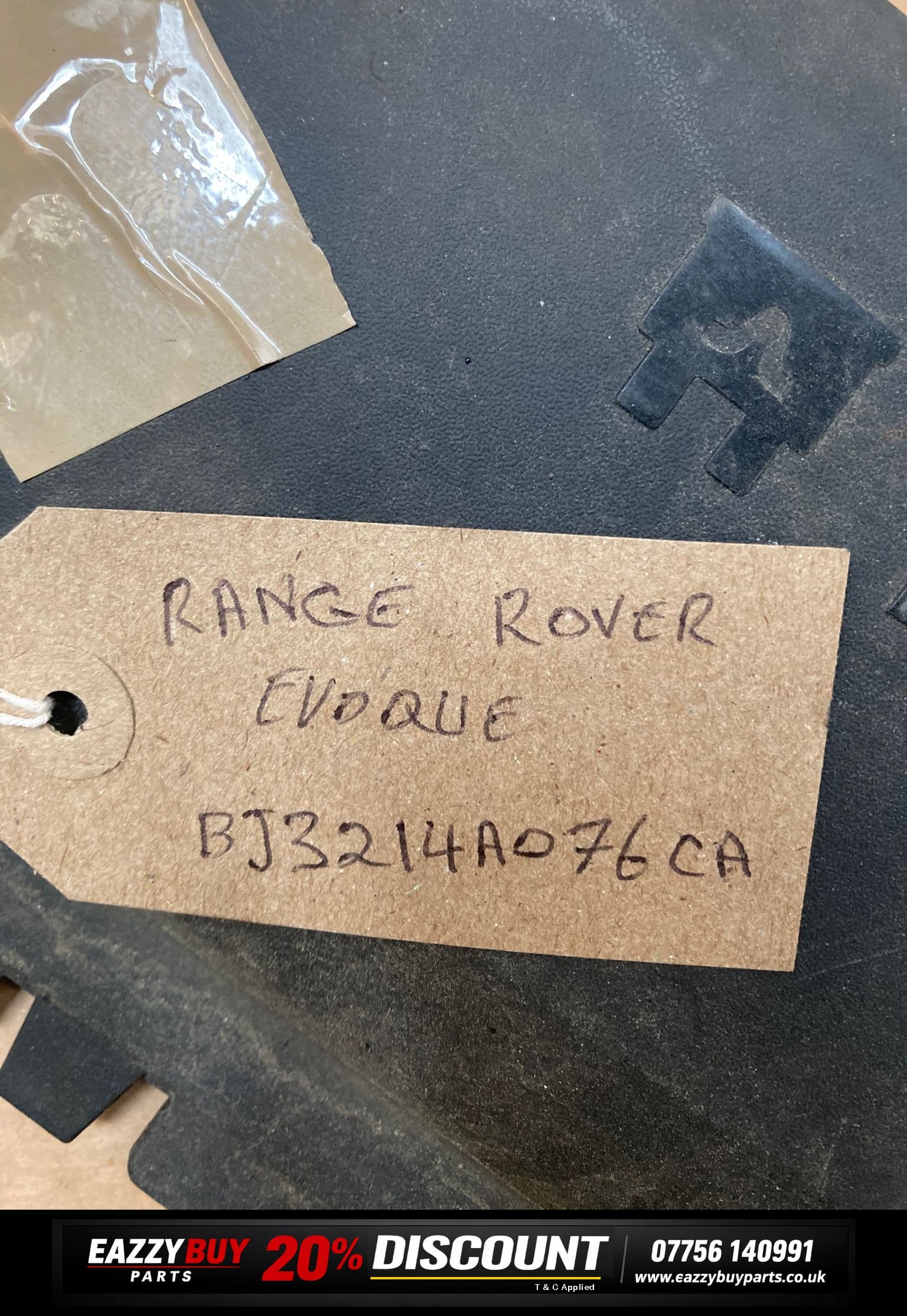 Land Rover Range Rover Evoque L538 11-15 Fuse Relay Box Cover BJ3214A076CA