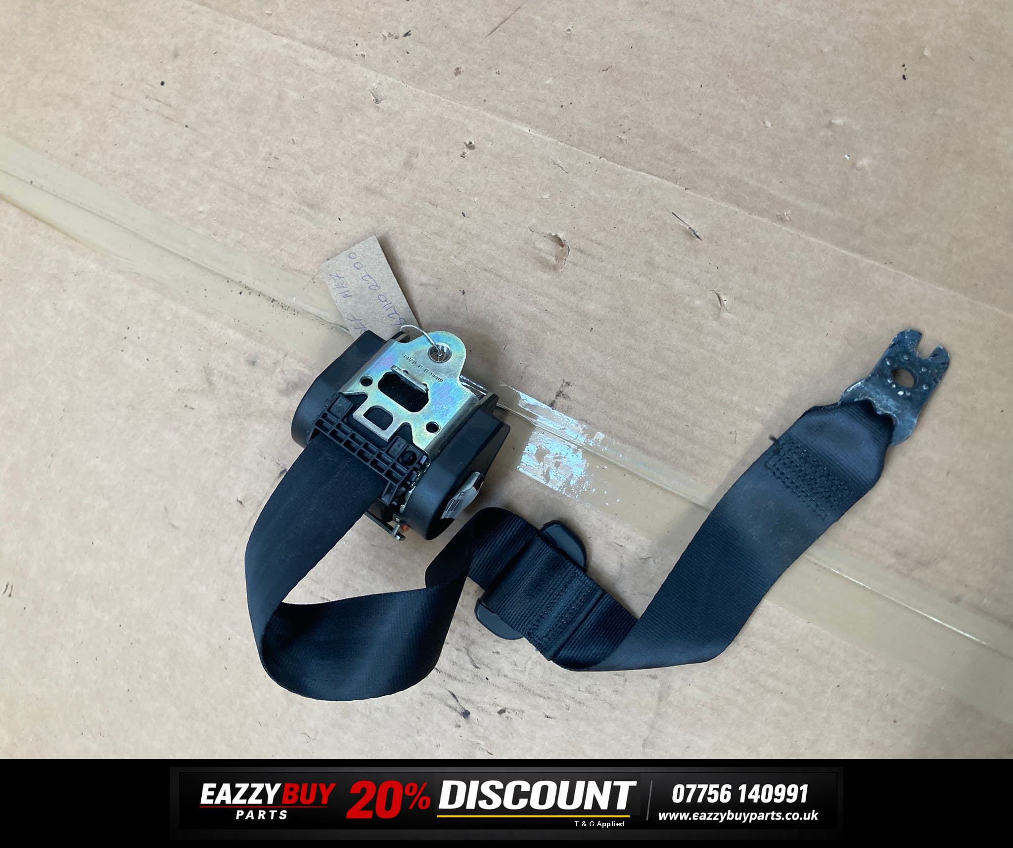 Volkswagen Golf MK7.5 13-19 Rear Seatbelt 621102200