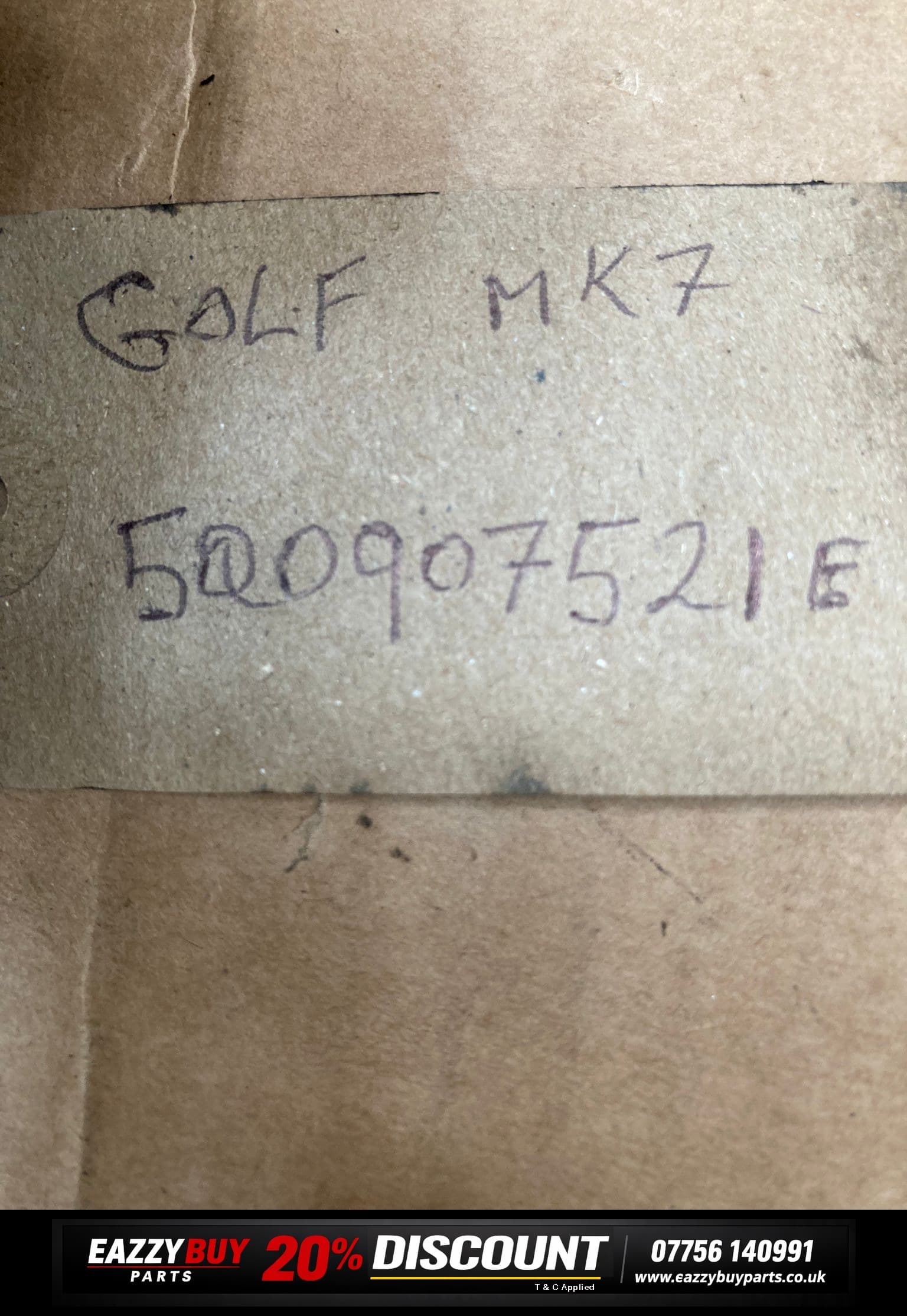 VW GOLF MK7 16-18 Heater Resistor 5Q0907521E