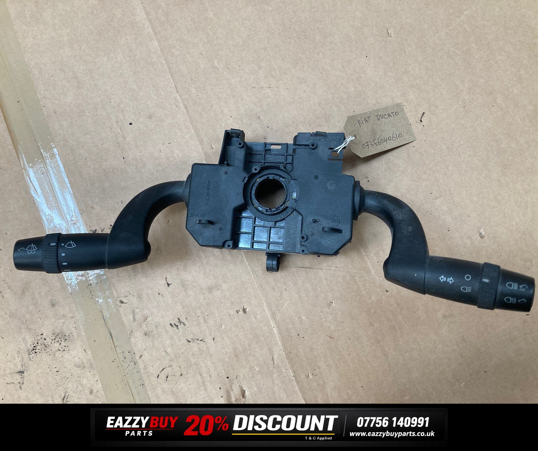Peugeot Boxer MK3 14-22 Wiper Indicator Stalk Control 07356040610