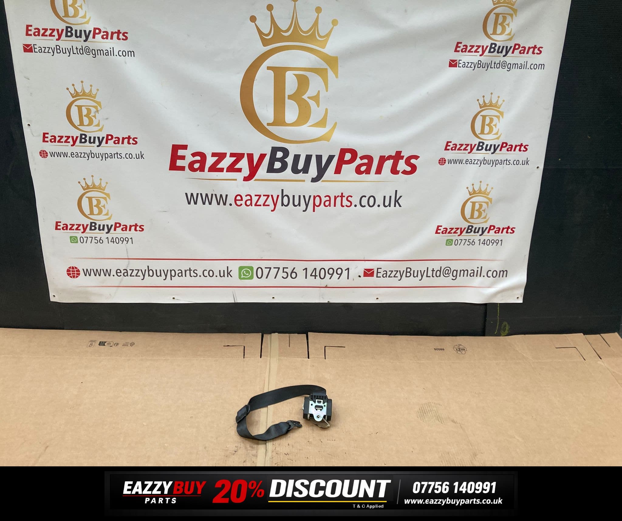 VOLKSWAGEN GOLF MK7 13-20 Rear Left or Right Seat Belt 621102200
