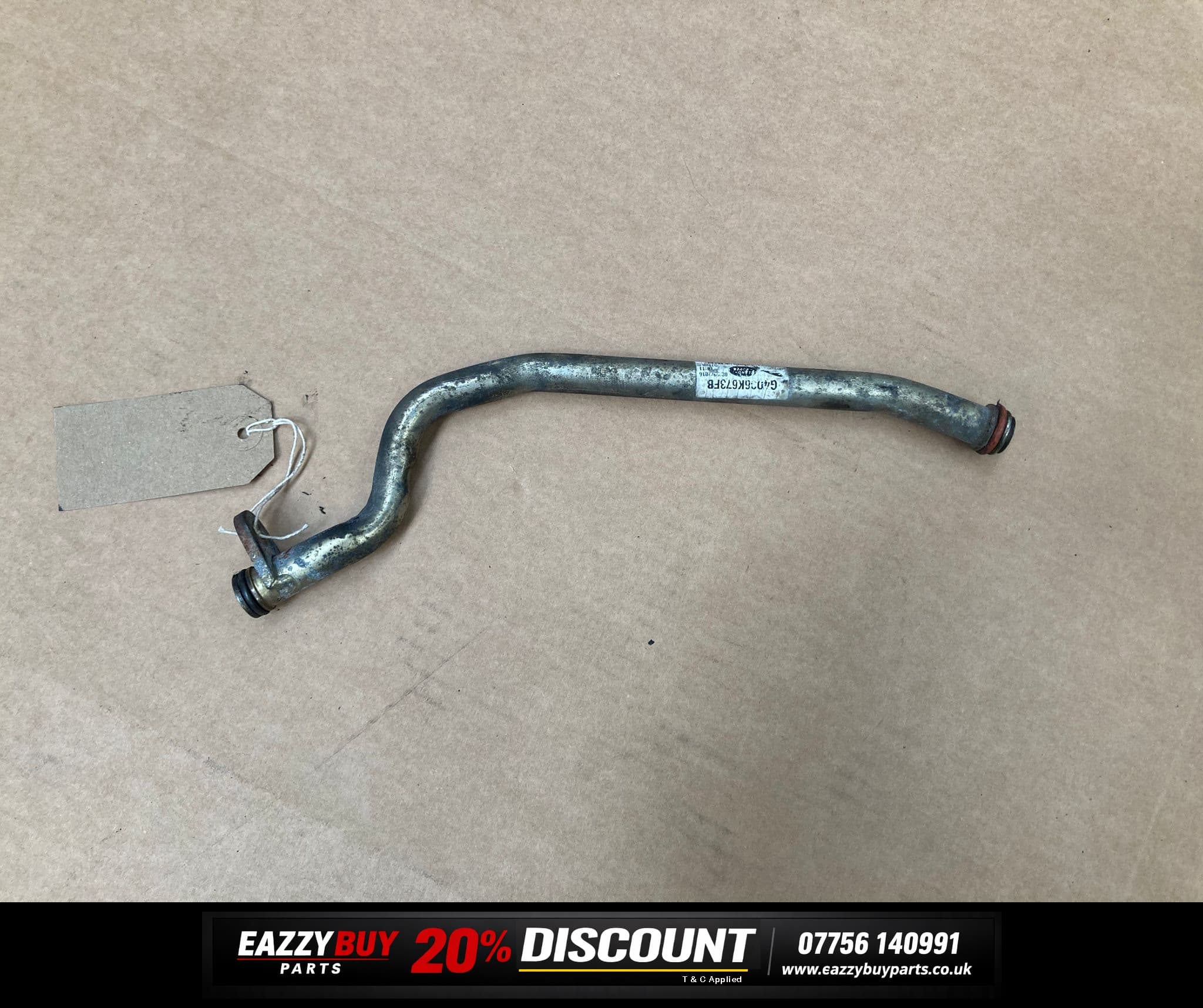 Land Rover Discovery Sport L550 15-20 Turbo Oil Pipe G4D36K673FB
