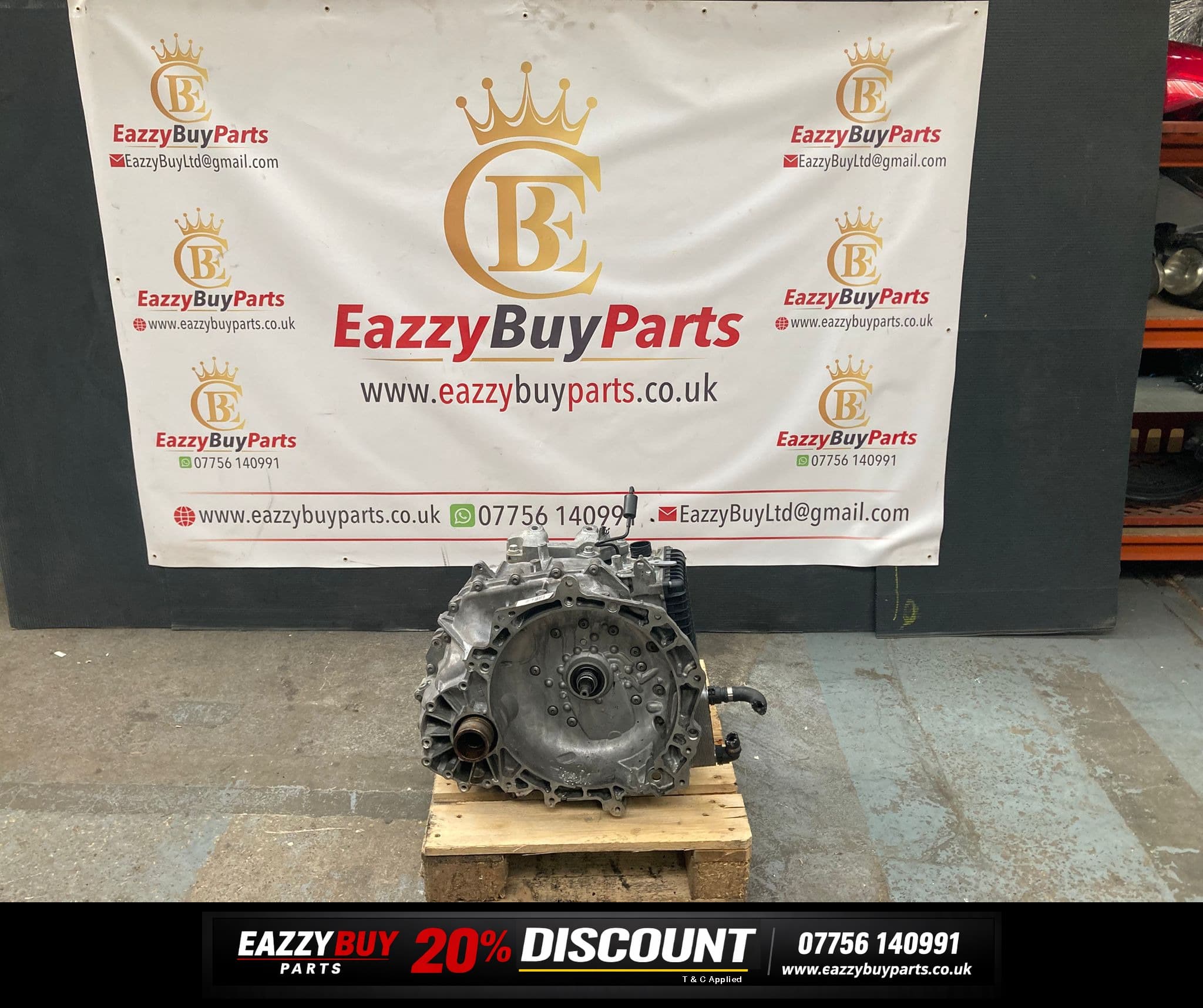 Range Rover Evoque Gearbox 2.0 Diesel 9 Speed Automatic 132KW HJ32-7000-HC