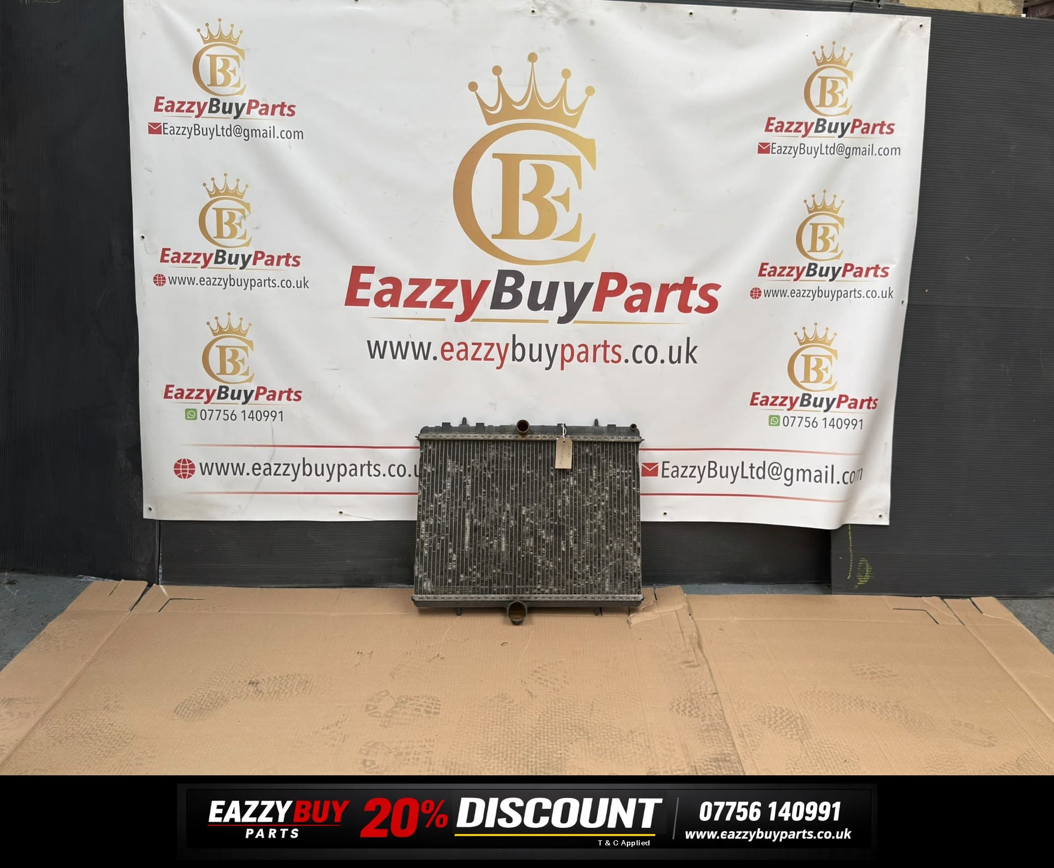 R5450003 541862 water radiator CITROEN JUMPY HDI 165 FAP 29 L1H1 KASTEN 2010