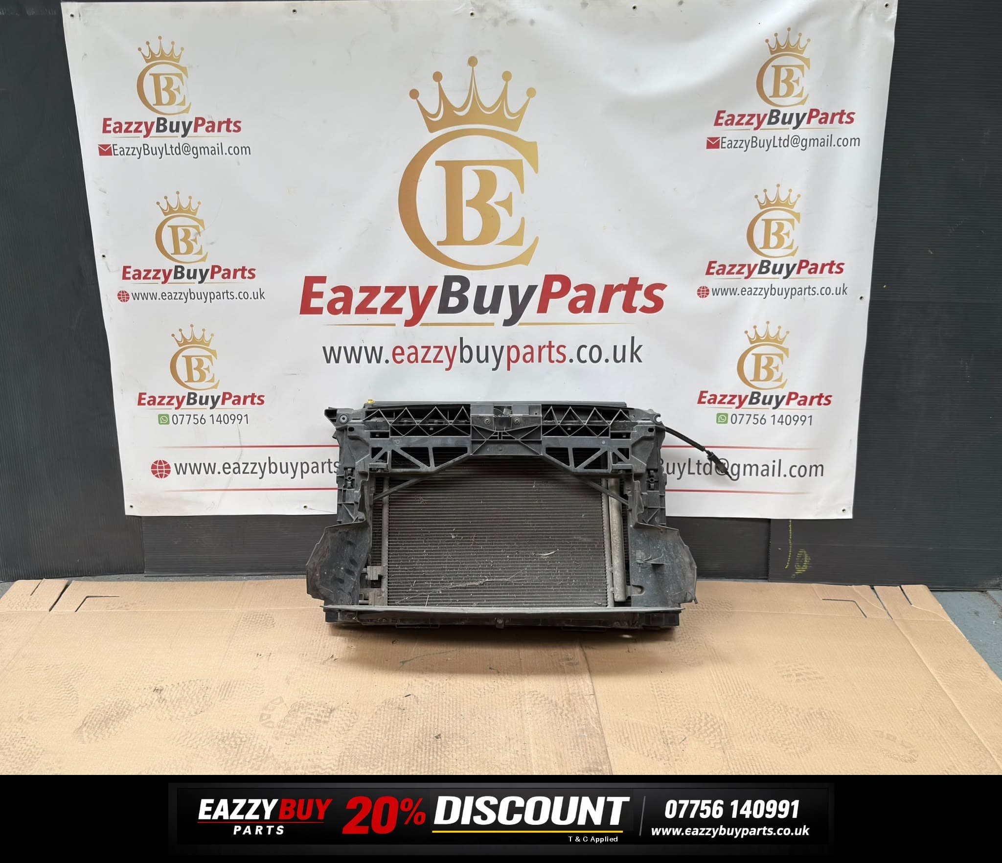 Audi Q2 S Line 16-24 Water Coolant Radiator 5q0121251eb