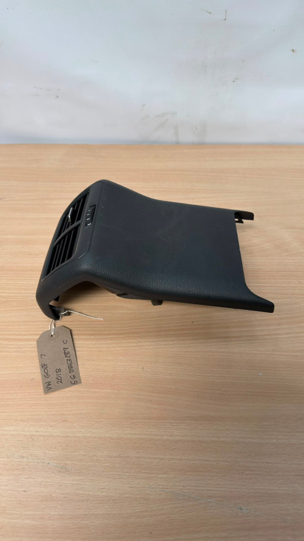 Volkswagen Golf MK7 13-19 Rear Centre Console Air Vent Trim 5g0863289c