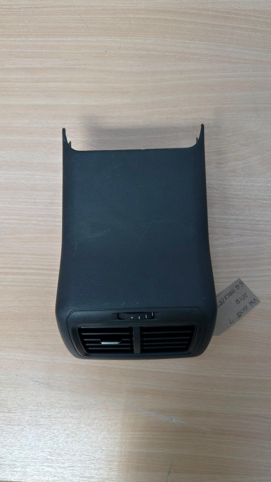 Volkswagen Golf MK7 13-19 Rear Centre Console Air Vent Trim 5g0863289c