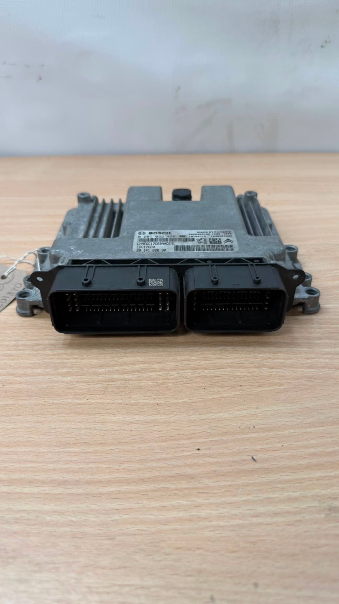CITROEN DISPATCH MK3 2016-2024 ENGINE ECU 1.6 DIESEL 0281032456