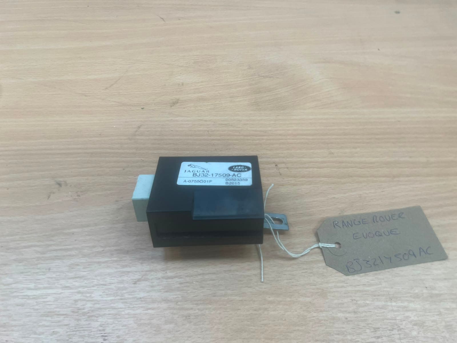 Land Rover Range Rover Evoque L538 2011-2015 Wiper Control Module bj3217509ac