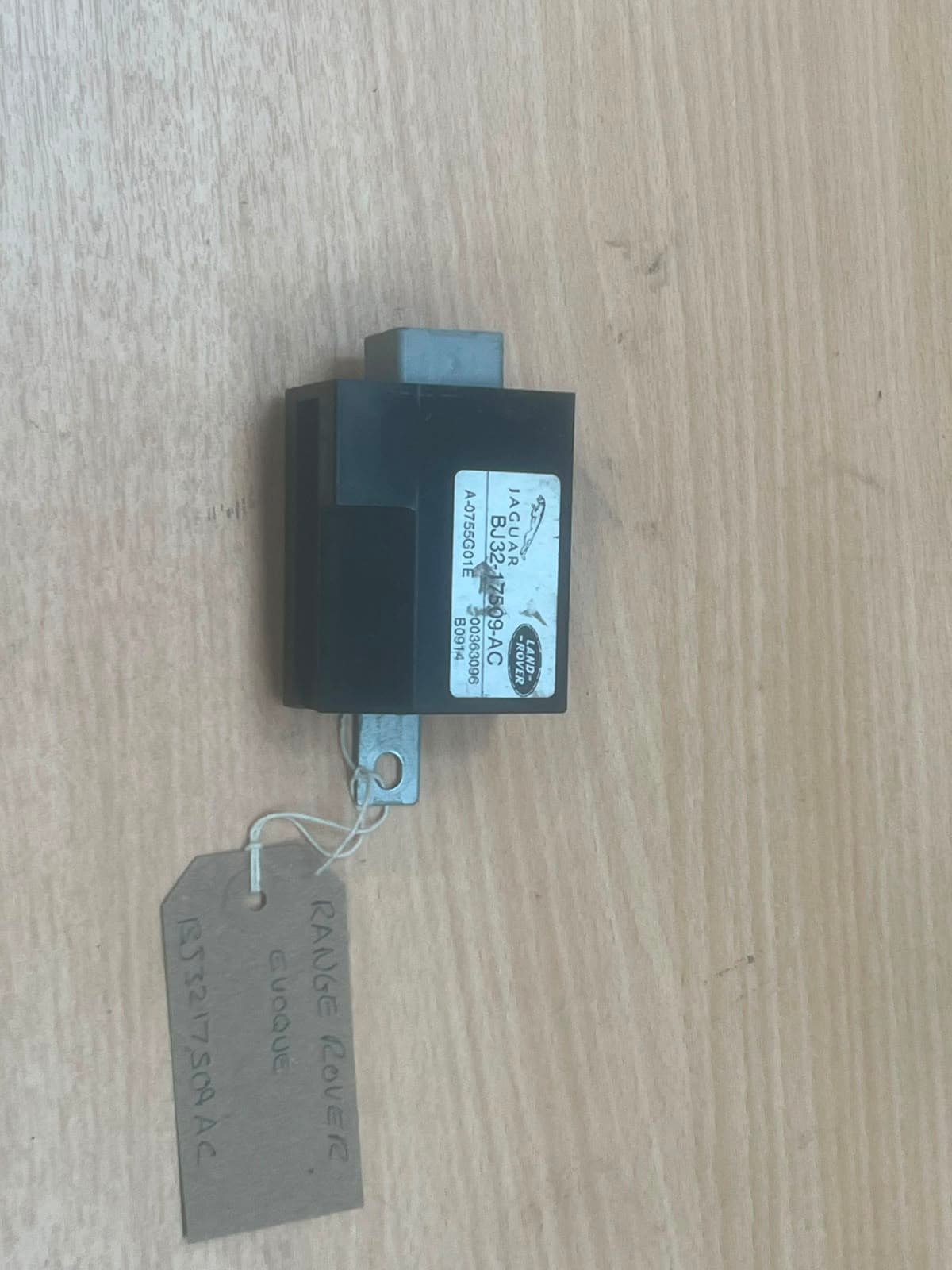 Land Rover Range Rover Evoque L538 2011-2015 Wiper Control Module BJ3217509AC