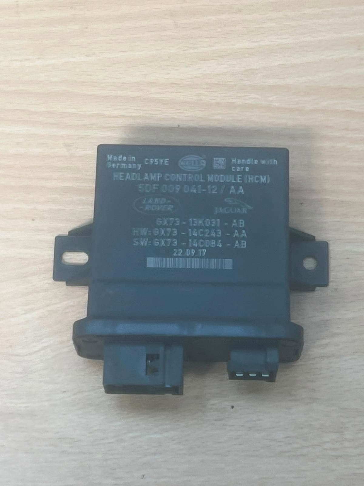 Land Rover Evoque L538 Coupe 2011-2017 Headlight Control Module GX7313K031AB
