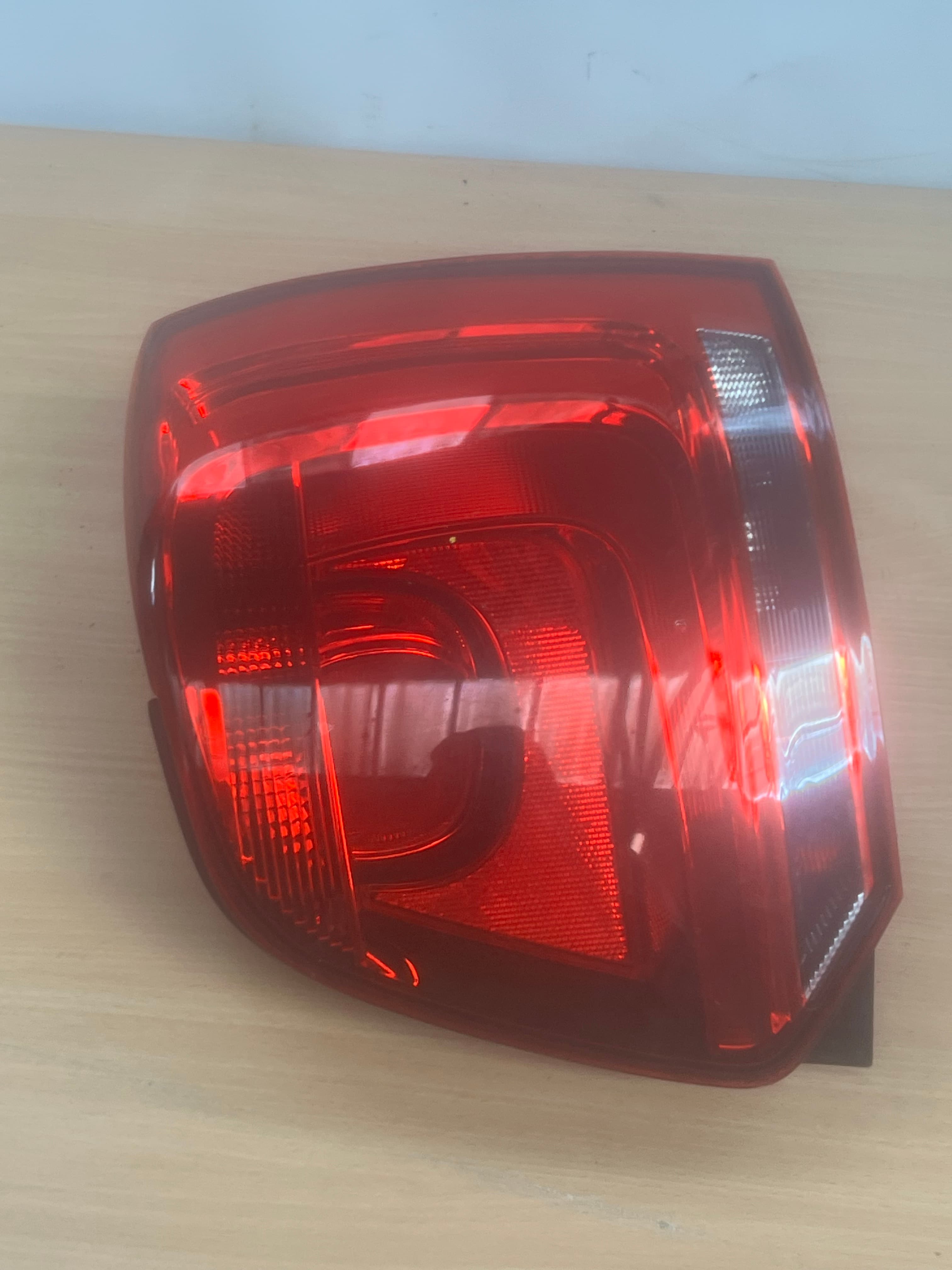 Volkswagen Polo 6R Driver Side Rear 2009-2014 Right Rear Tail Light 6R0945258B