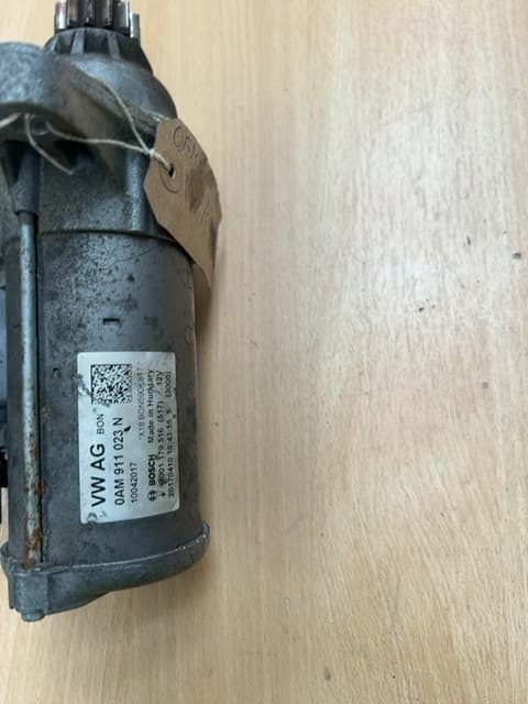SKODA YETI 2015 Mk1 5L 1.2 TSI CYV Auto Starter Motor 0AM911023N