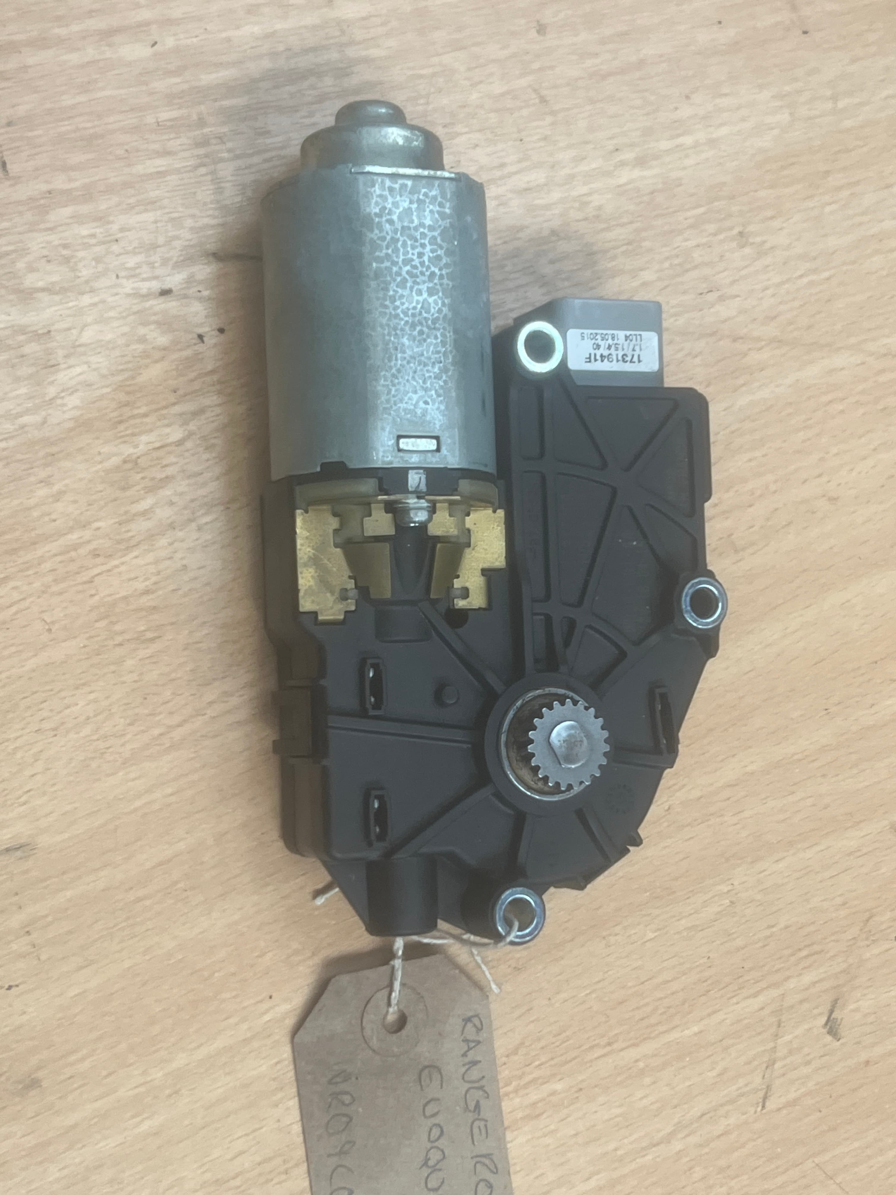 LAND ROVER DISCOVERY SPORT L550 2016 Sunroof Motor WR09C01AA