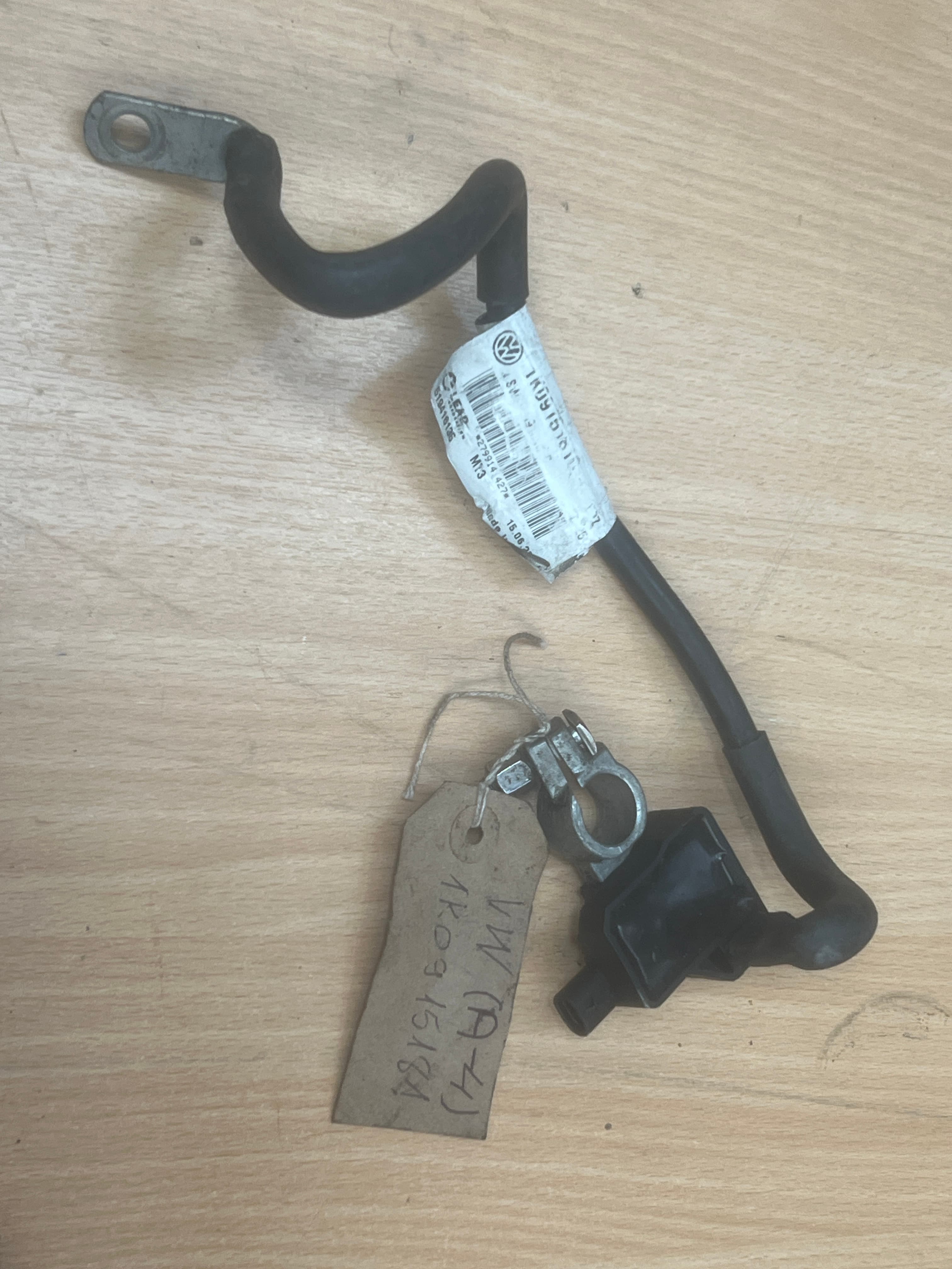 Volkswagen Golf MK6 2009-2012 Negative Battery Terminal Cable 1K0915181