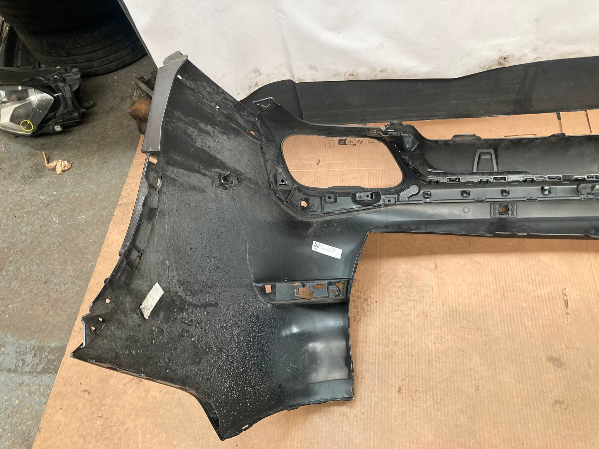 BMW M5 TOURING 2025 REAR SPLITTER COMPLETE